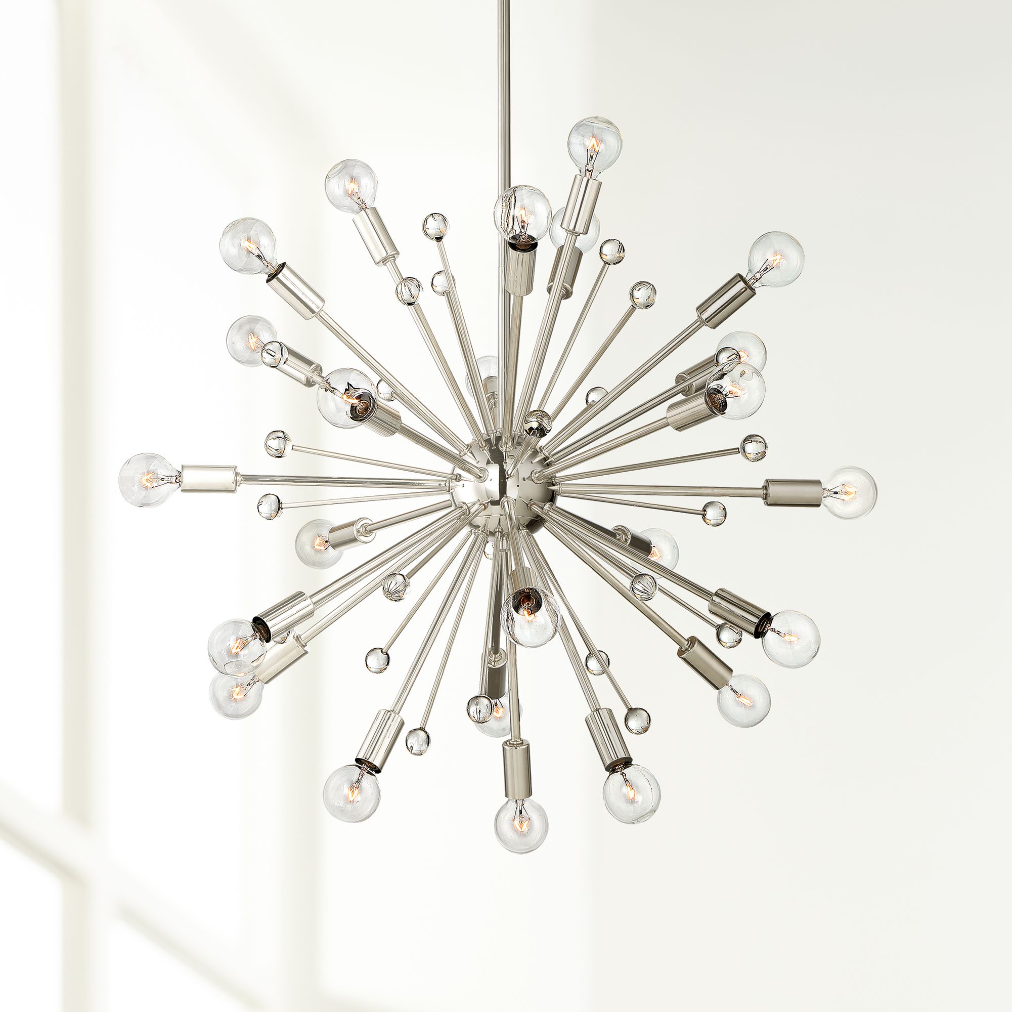 Savoy House Galea 23" Wide Polished Nickel 24-Light Chandelier