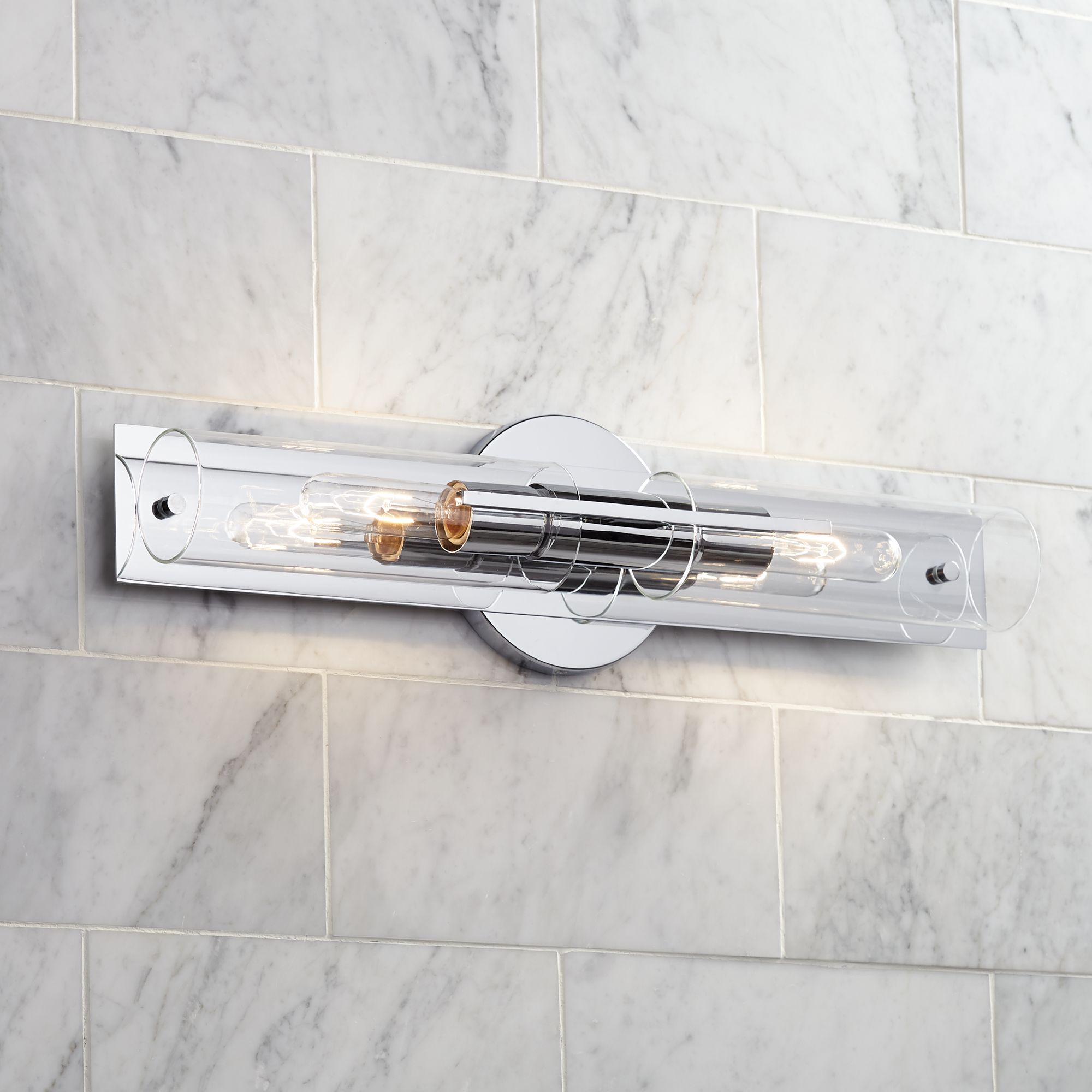 Possini Euro Pax 23 1/2" Wide Chrome Vanity Bath Light