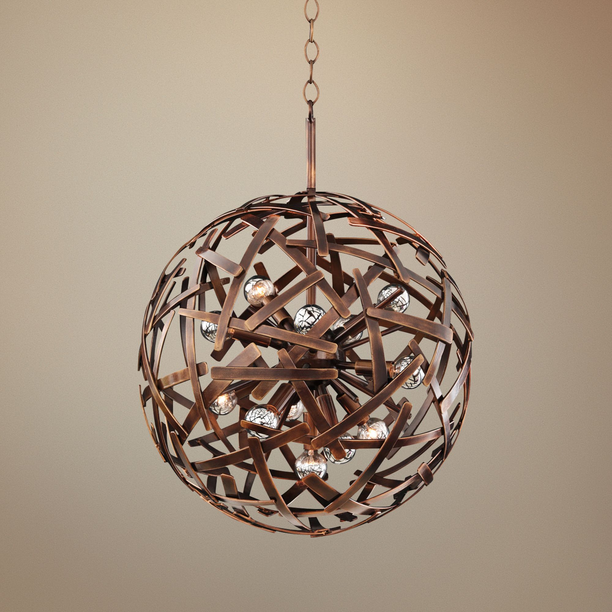 sphere ceiling light