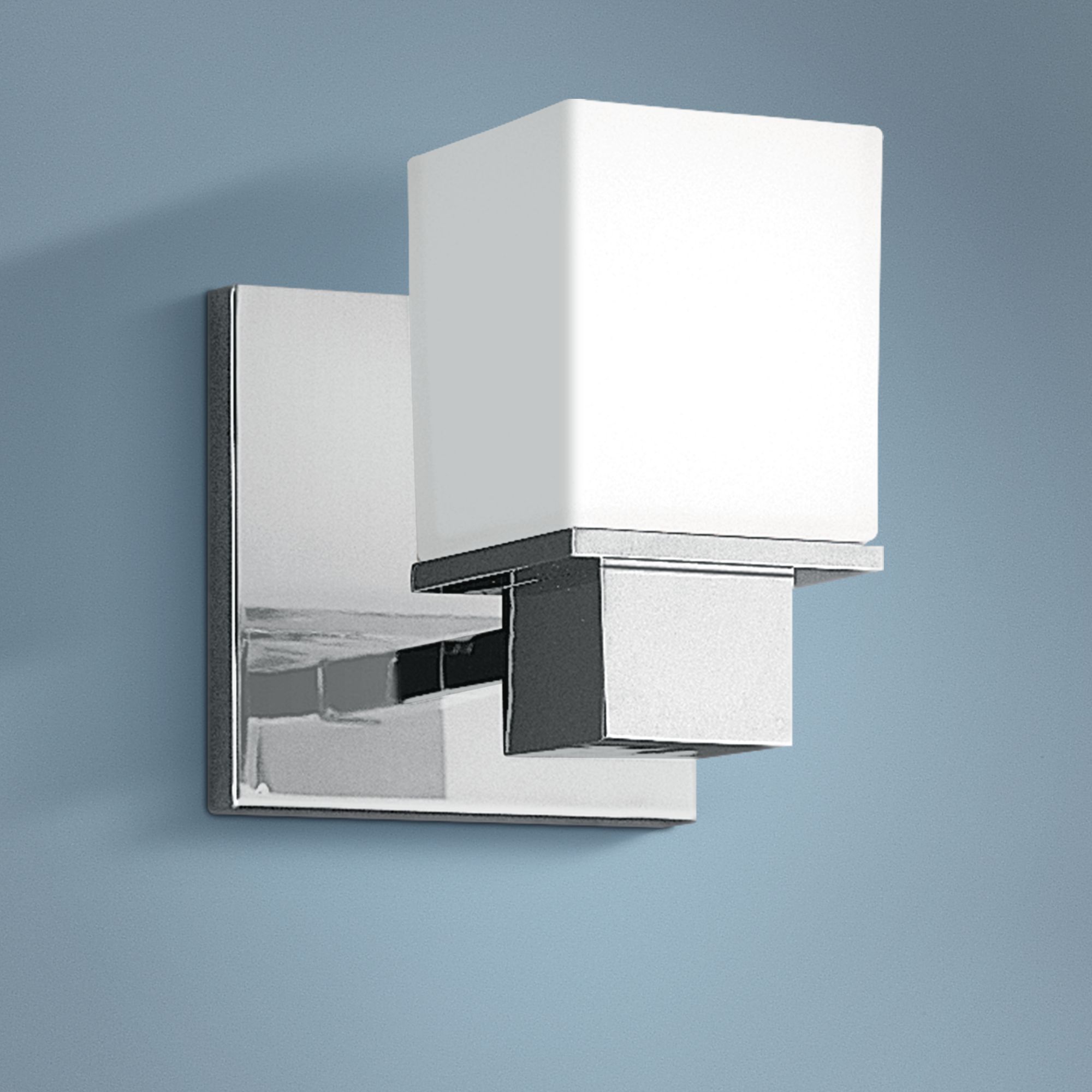 Hudson Valley Milford 5 3/4" High Chrome Wall Sconce