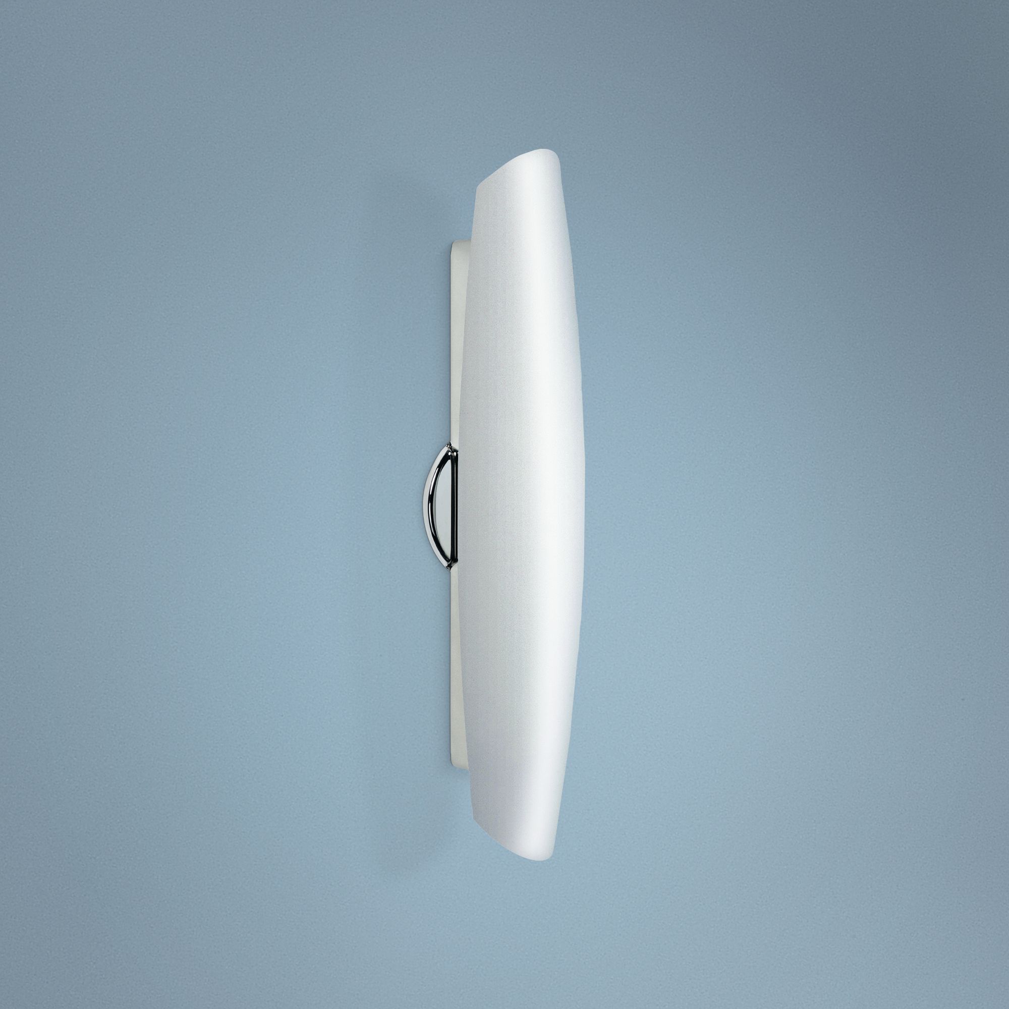 Besa Aero 21 1/4" High Polished Nickel 3-Light Wall Sconce