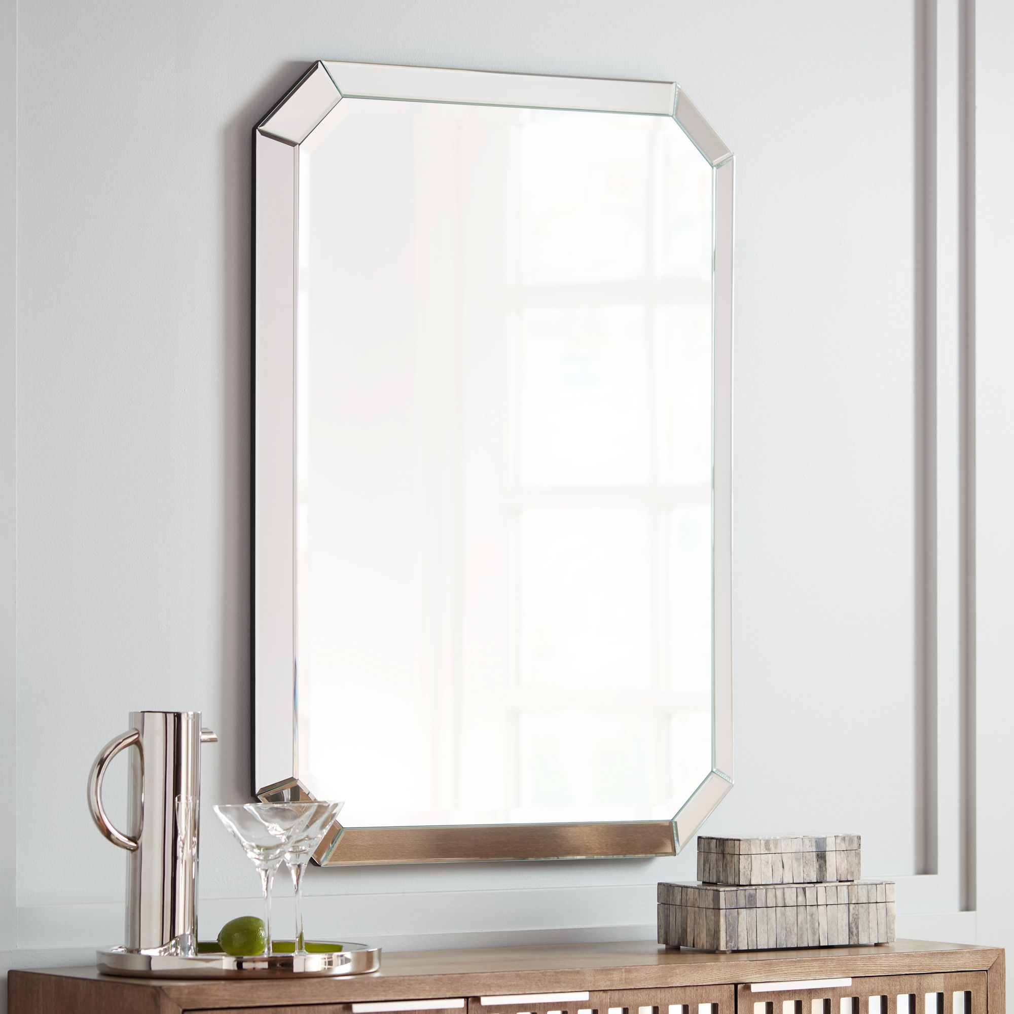 rectangular wall mirror