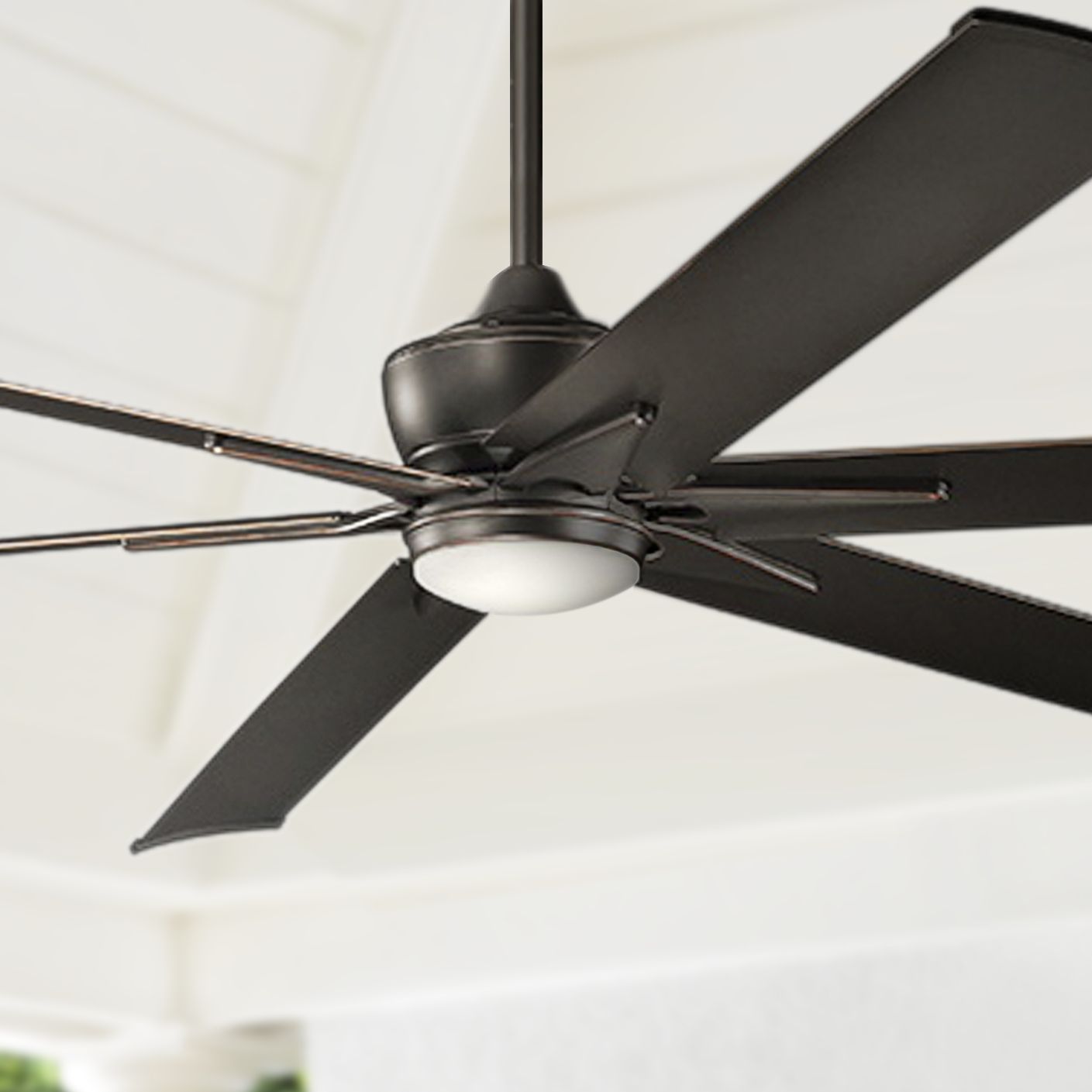 96 Kichler Szeplo Ii Olde Bronze Wet Led Ceiling Fan