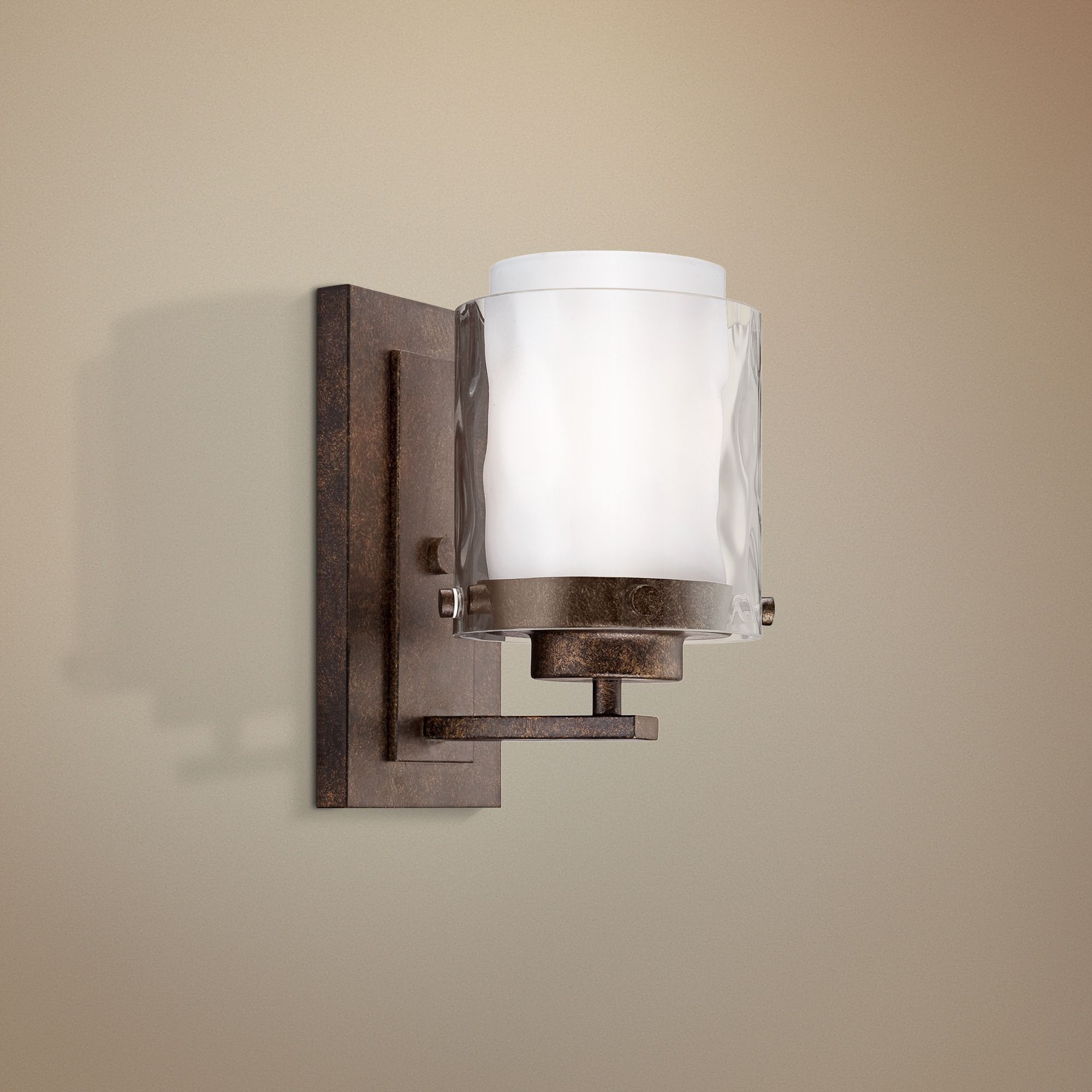 Craftmade Kenswick 9" High Peruvian Bronze Wall Sconce