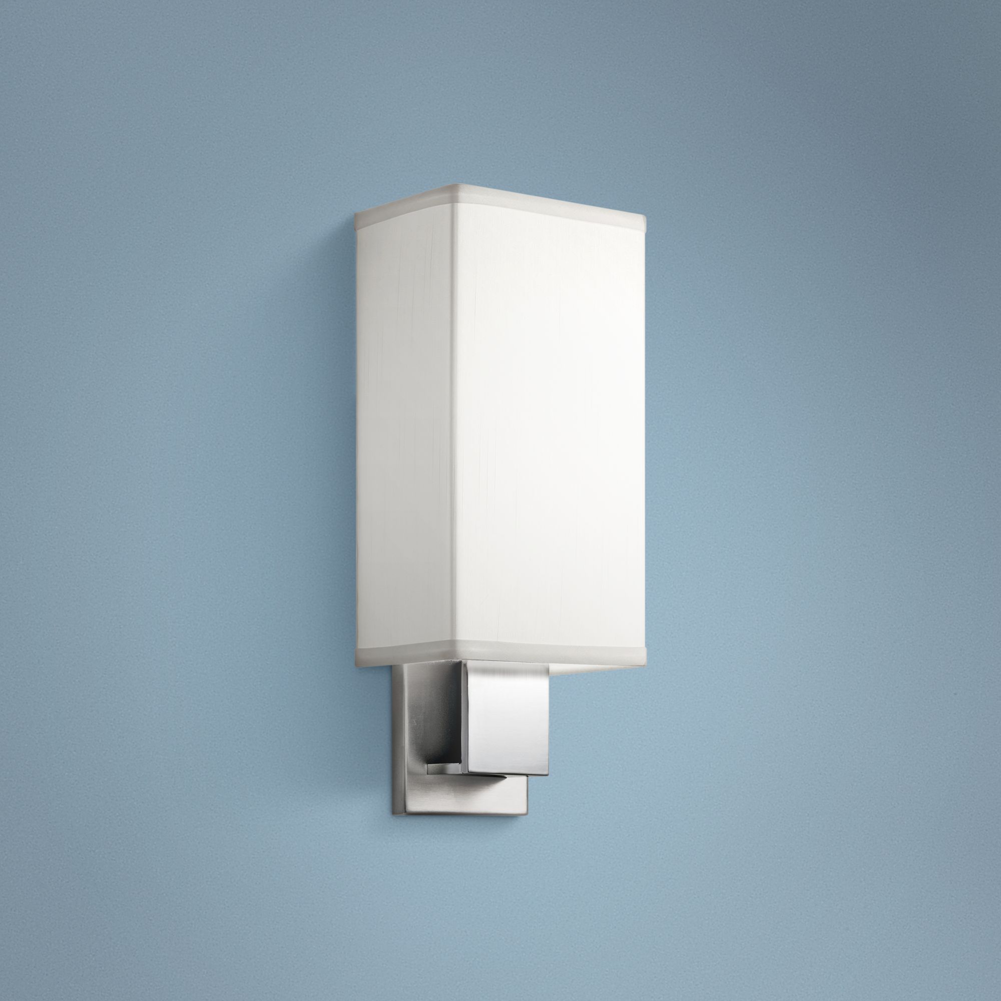Kichler Santiago 14 1/4" High Nickel and Chrome LED Wall Sconce