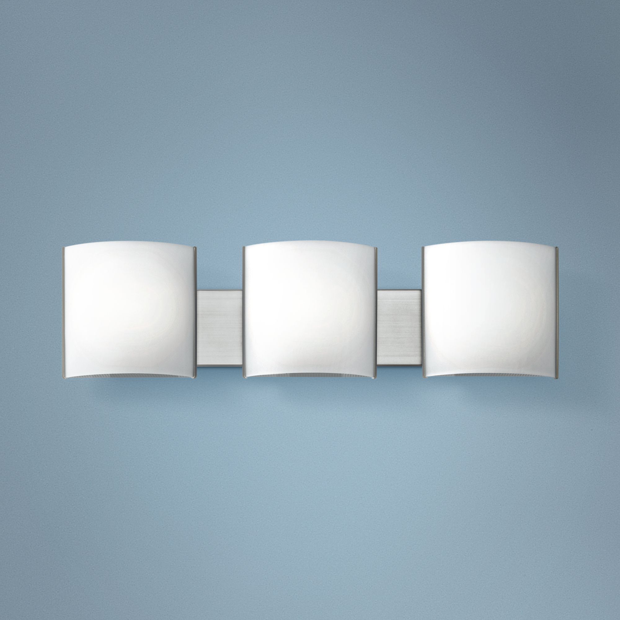 Kichler Georgian 30" Wide Brushed Nickel 3-LED Bath Light