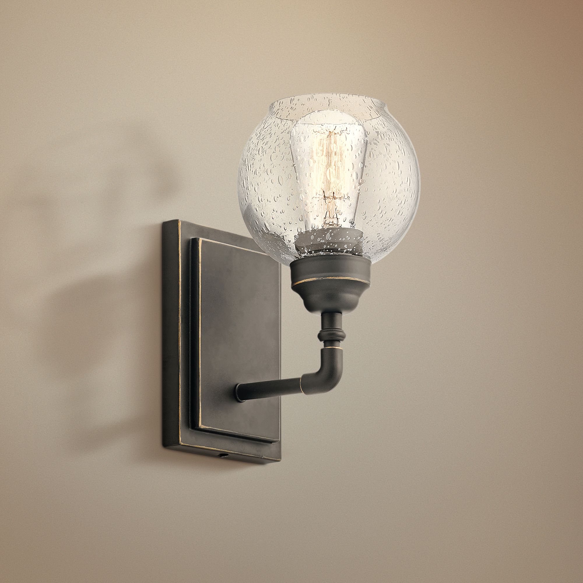 Kichler Niles 10" High Olde Bronze Wall Sconce