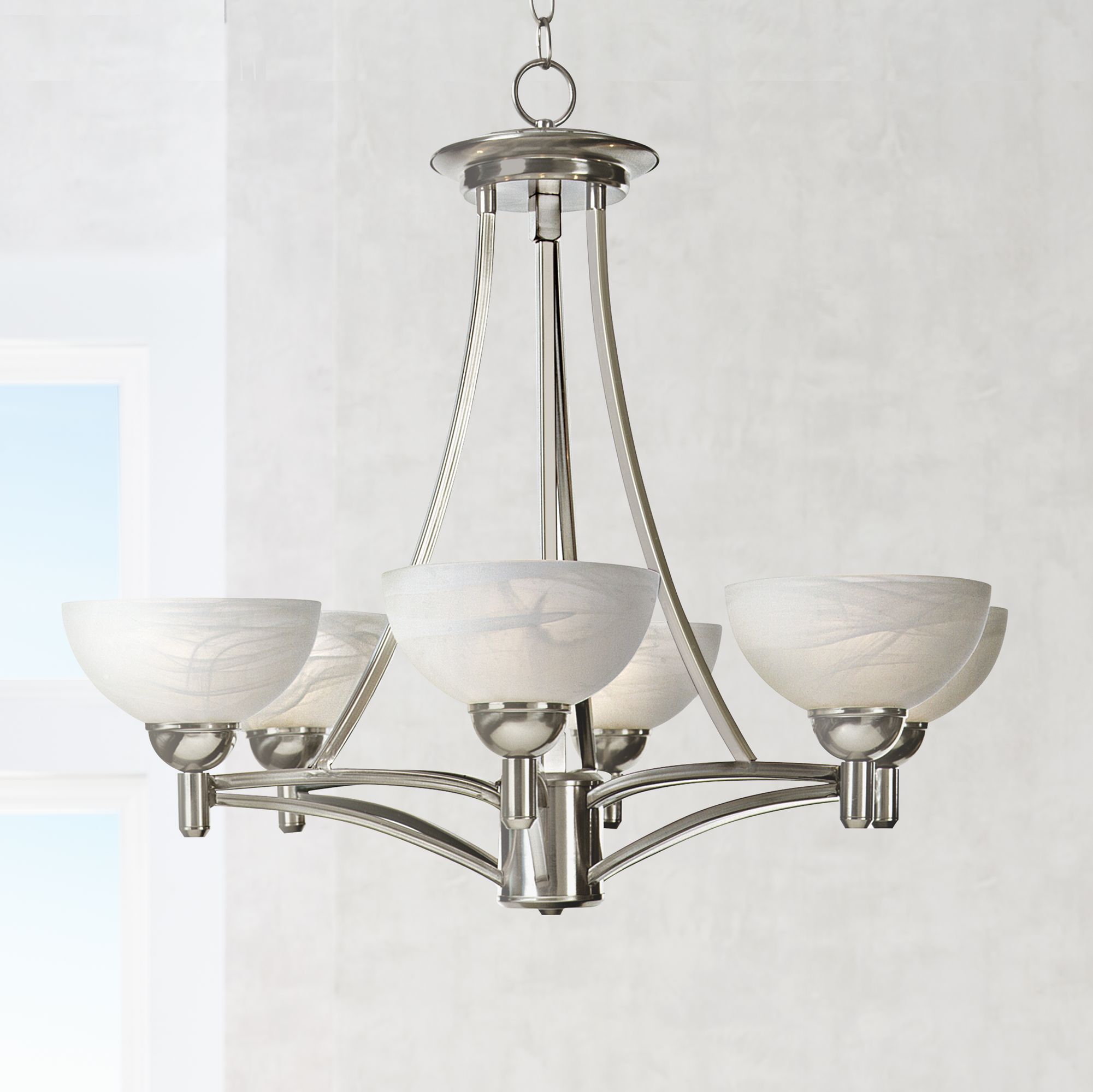 Kathy Ireland 29" Wide Deco Scale Chandelier