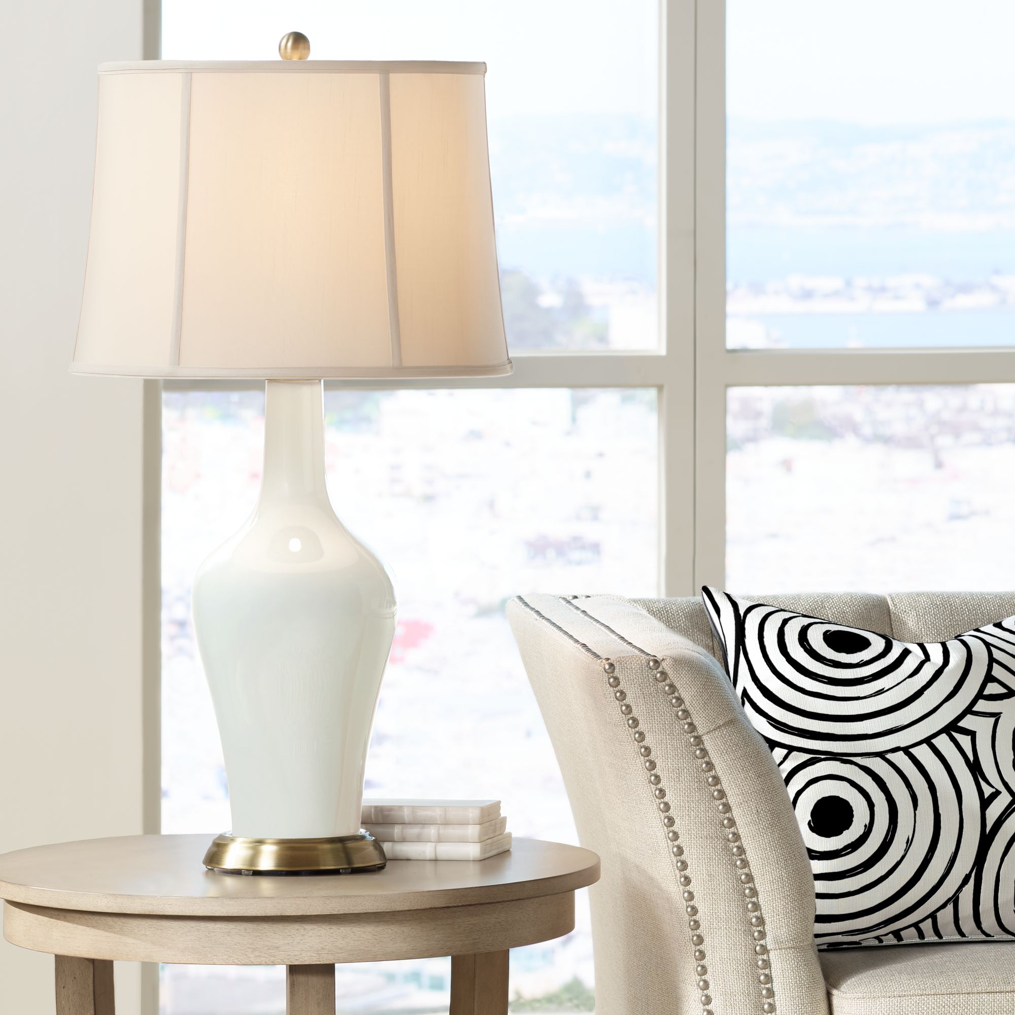 West Highland White Anya Table Lamp