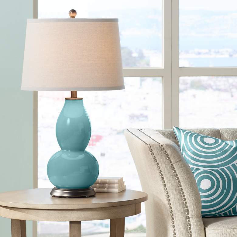 Reflecting Pool Double Gourd Table Lamp