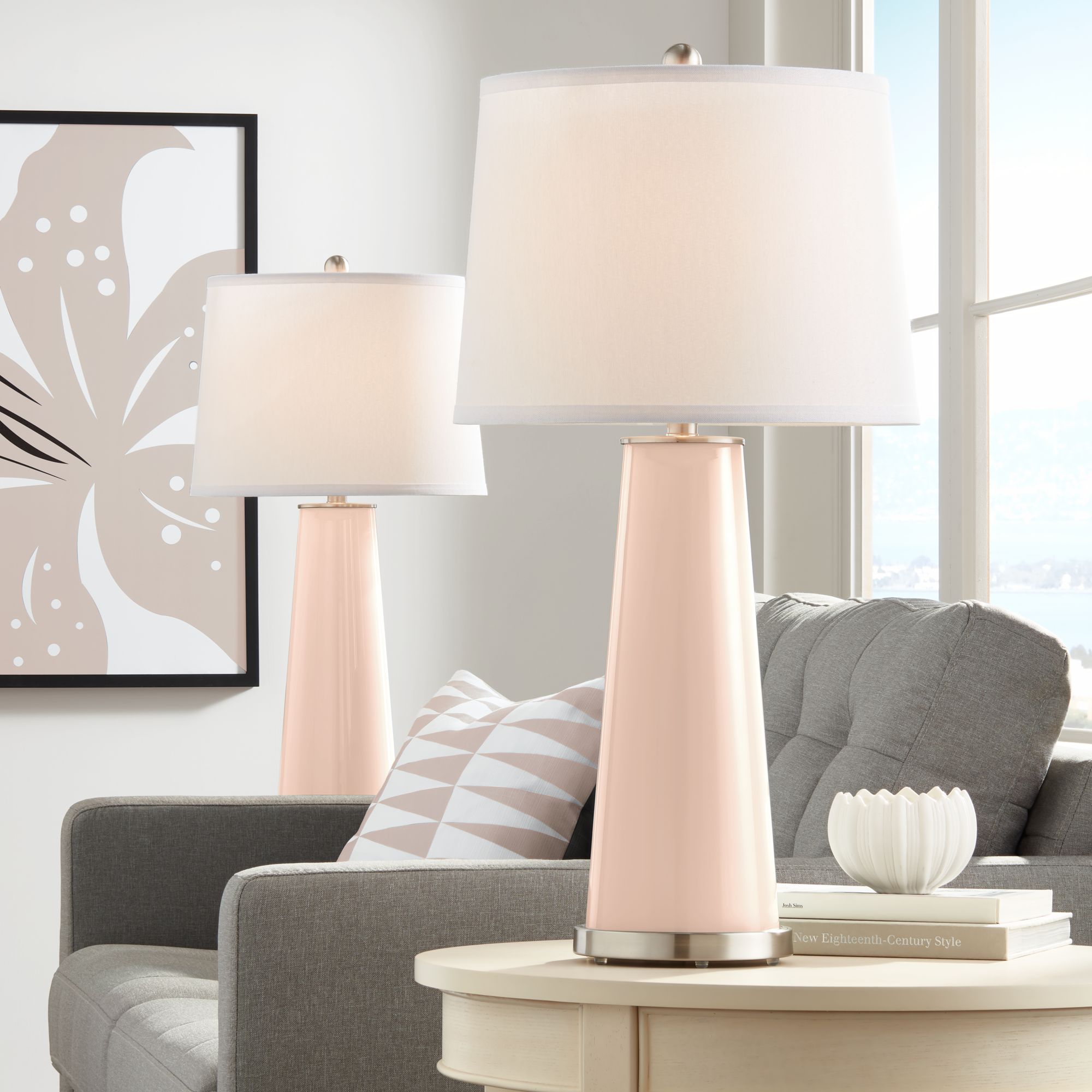 Linen Leo Table Lamp – Elegant, Modern Lighting for Home Decor