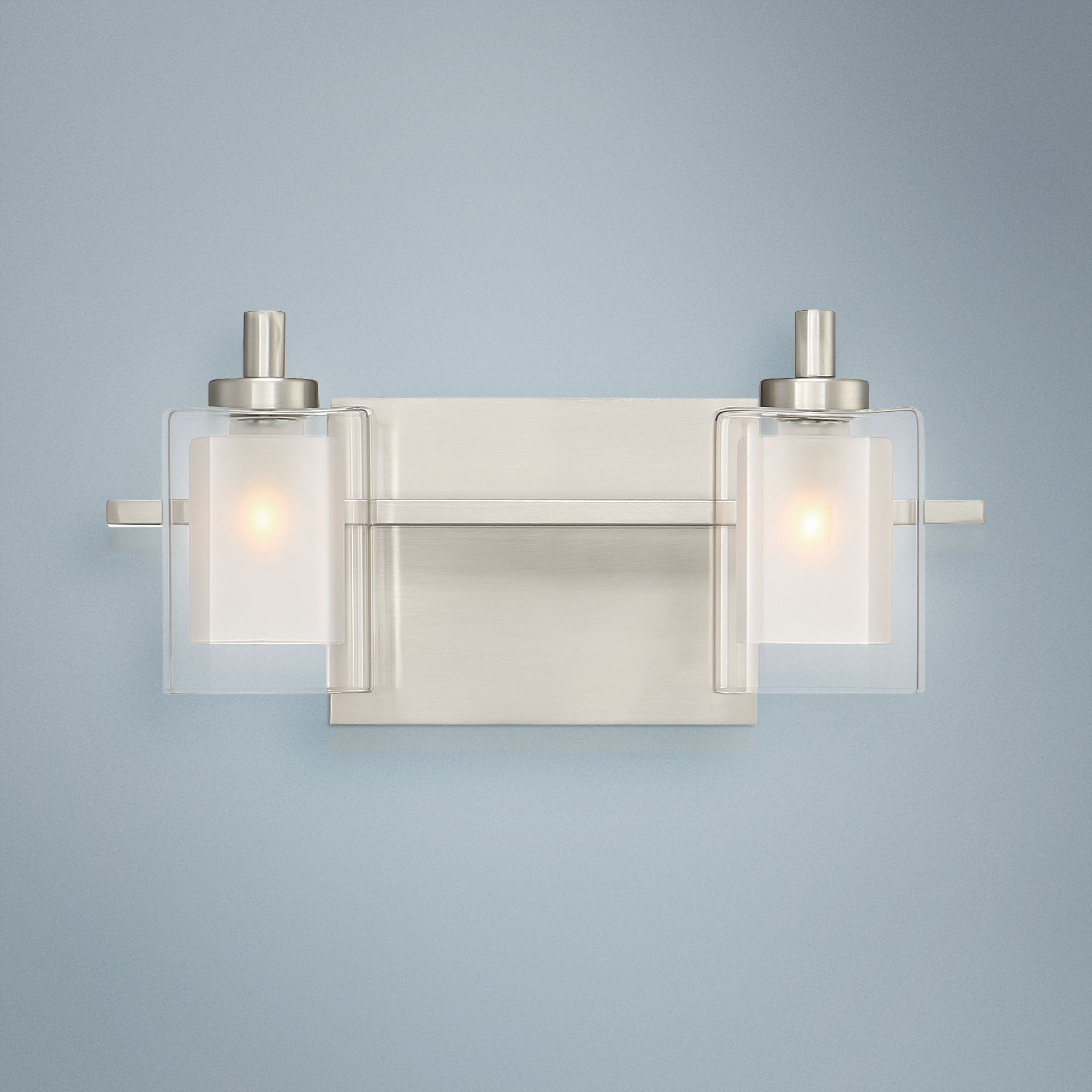 Quoizel Kolt 6" High Brushed Nickel LED Wall Sconce