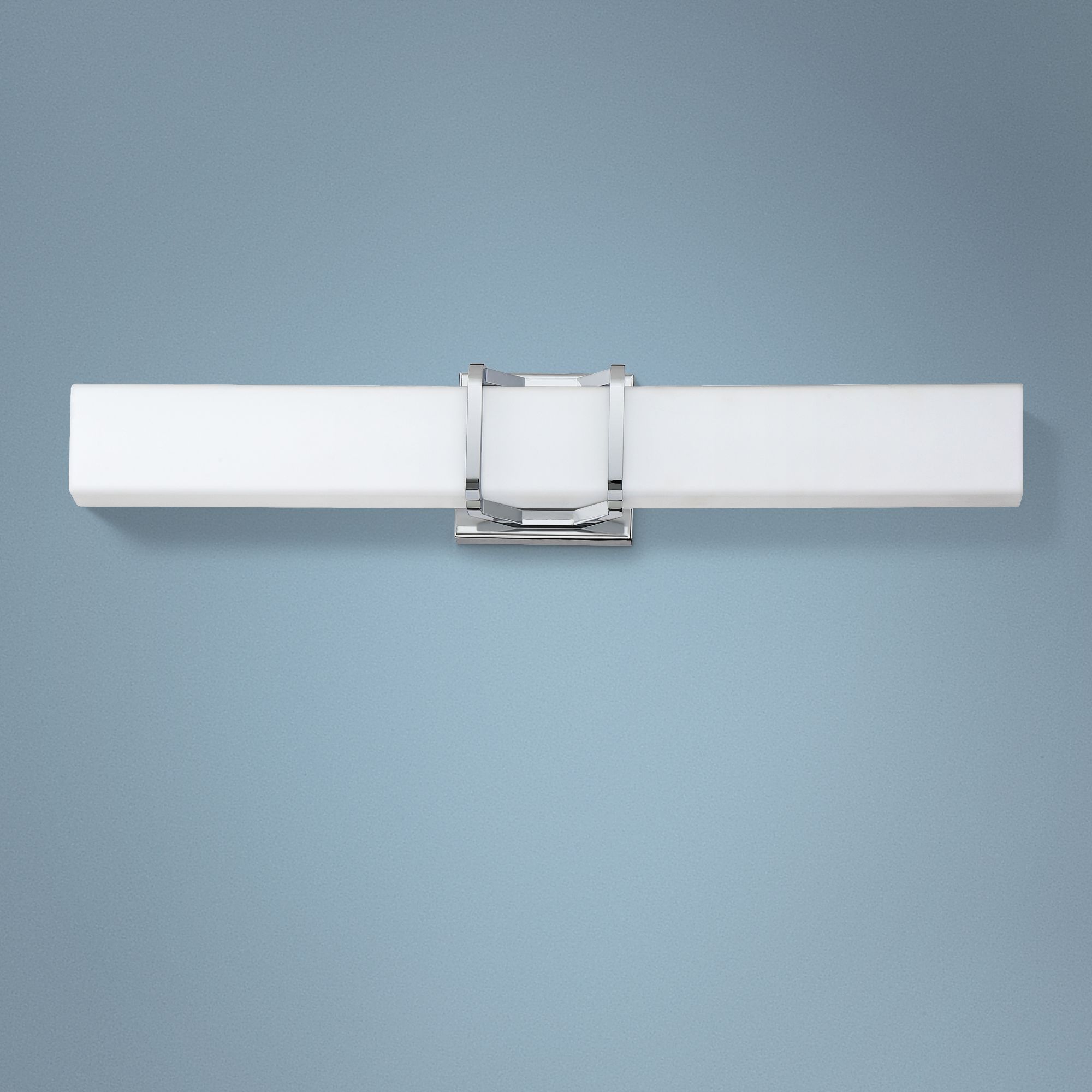 Platinum Collection Axis 25"W Polished Chrome LED Bath Light