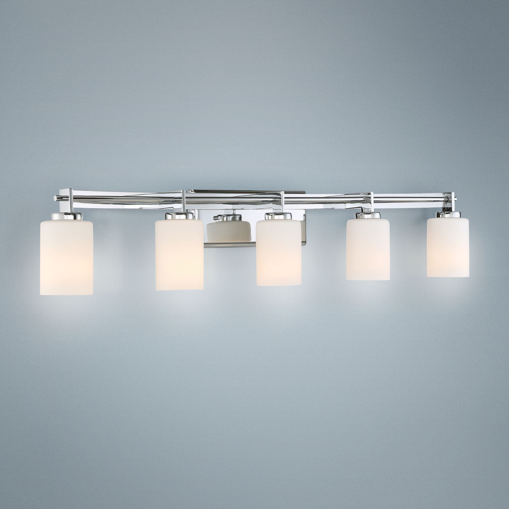 Quoizel Taylor 40 1/2" Wide Polished Chrome Bath Light