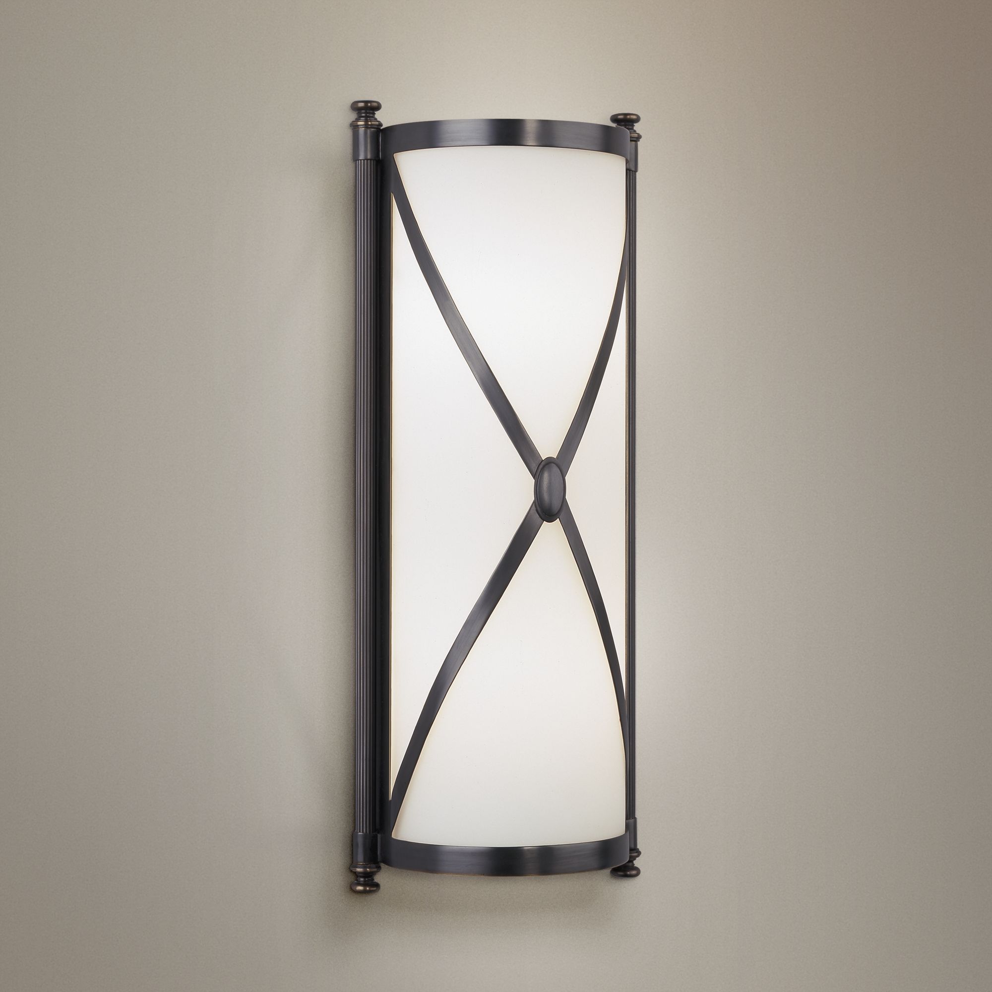 Robert Abbey Drexel 16 3/8" High Bronze ADA Wall Sconce