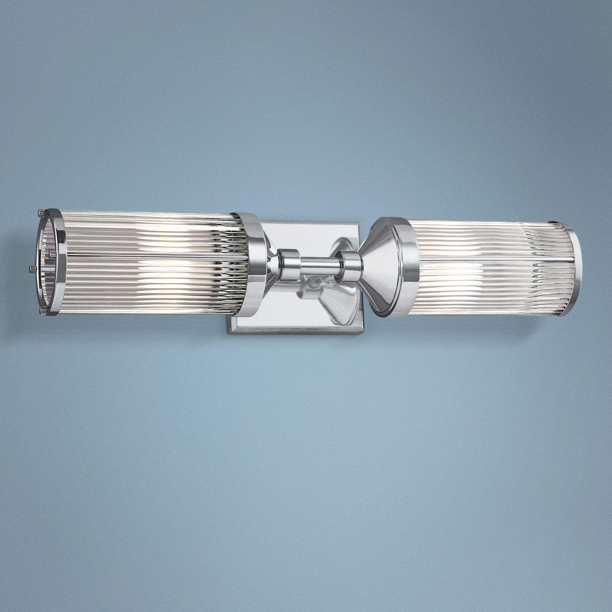 Feiss Paulson 22 1/2" Wide 2-Light Chrome Bath Light