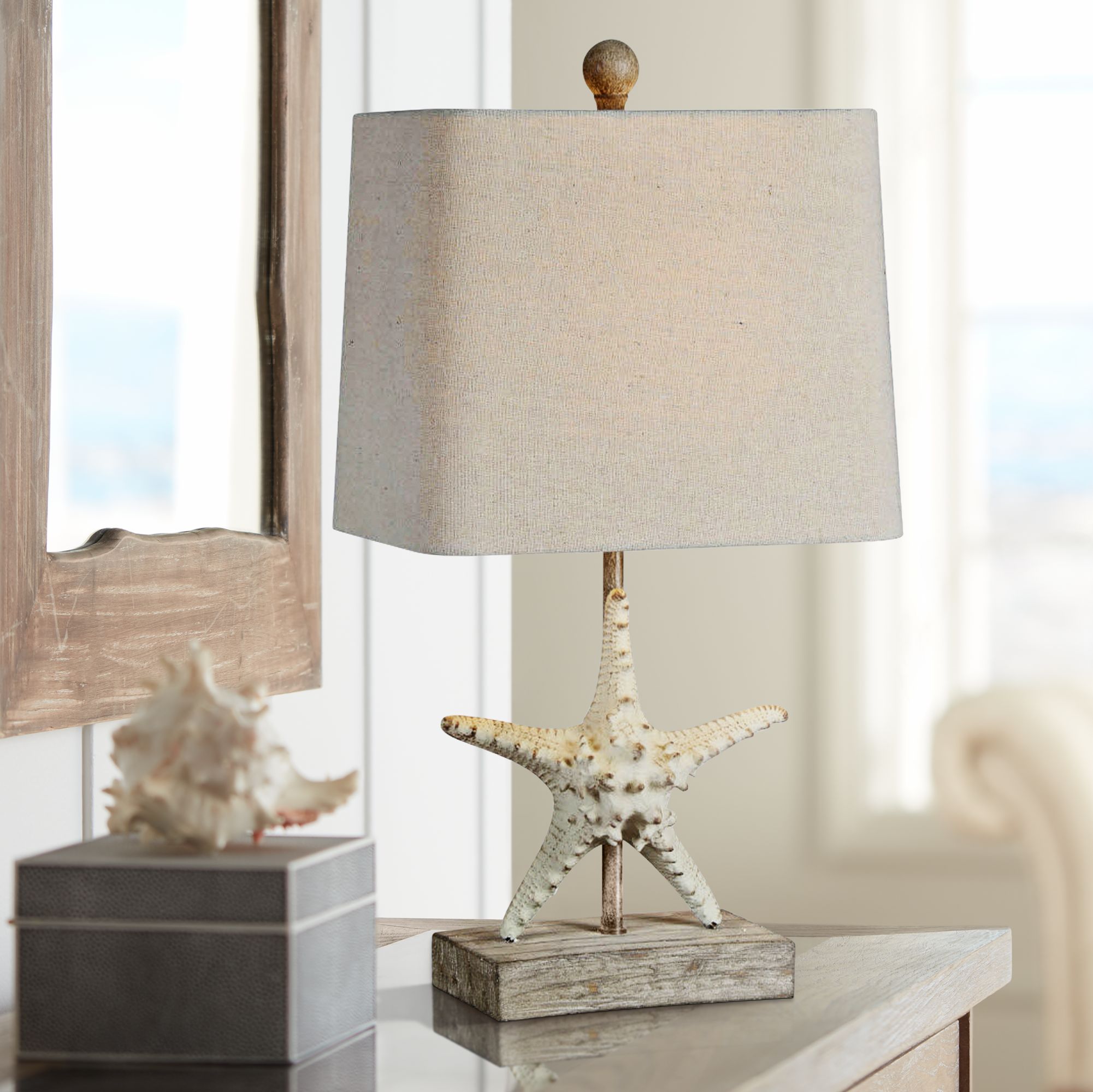 starfish table lamps