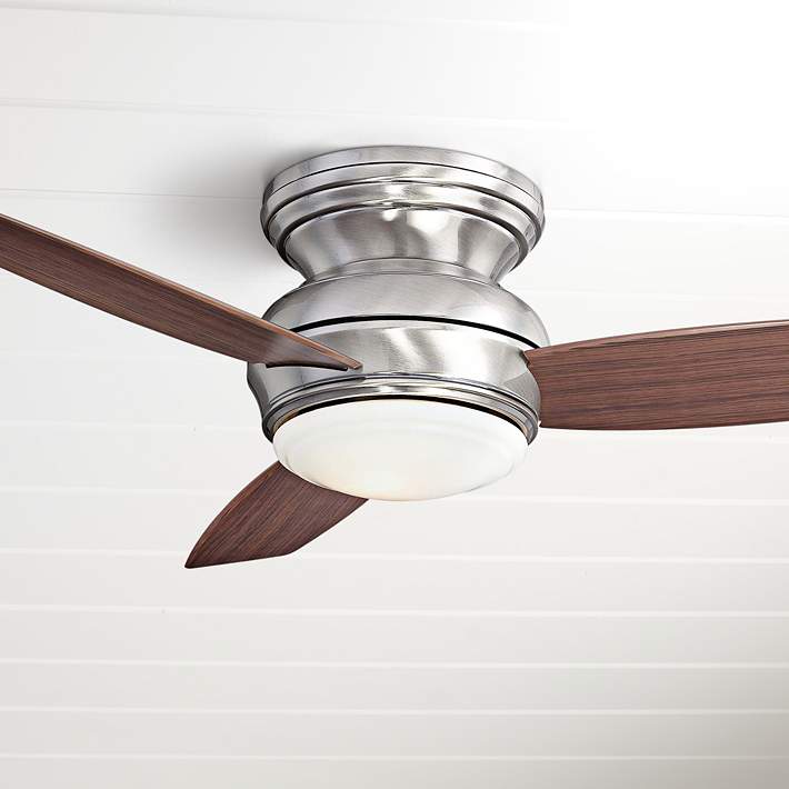 44 Traditional Concept Pewter, Can You Make A Ceiling Fan Flush Mount