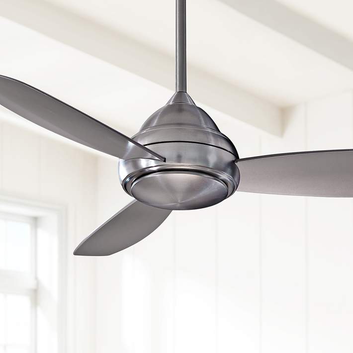 44 Concept I Brushed Nickel Led Ceiling Fan