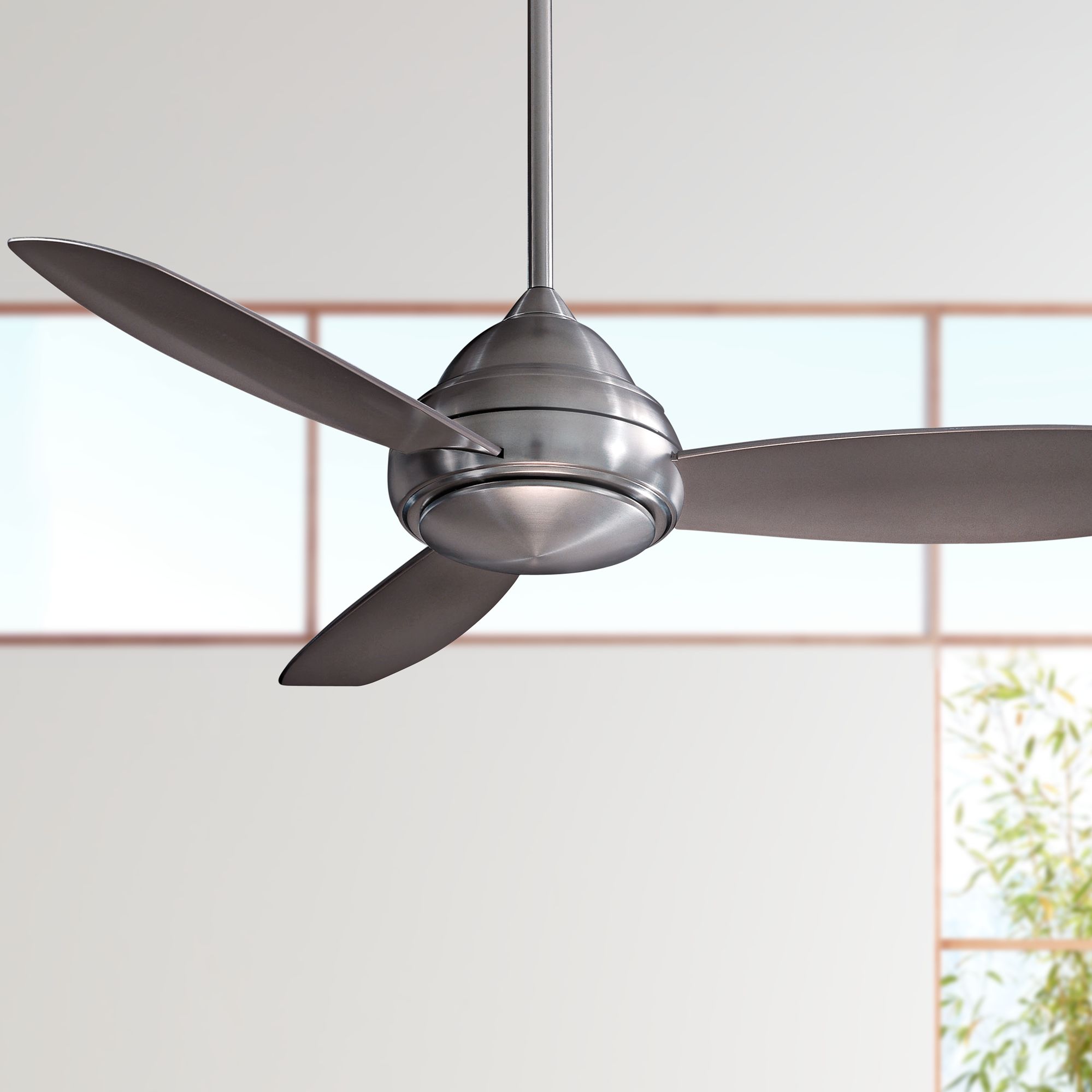 52" Concept I Brushed Nickel LED Ceiling Fan