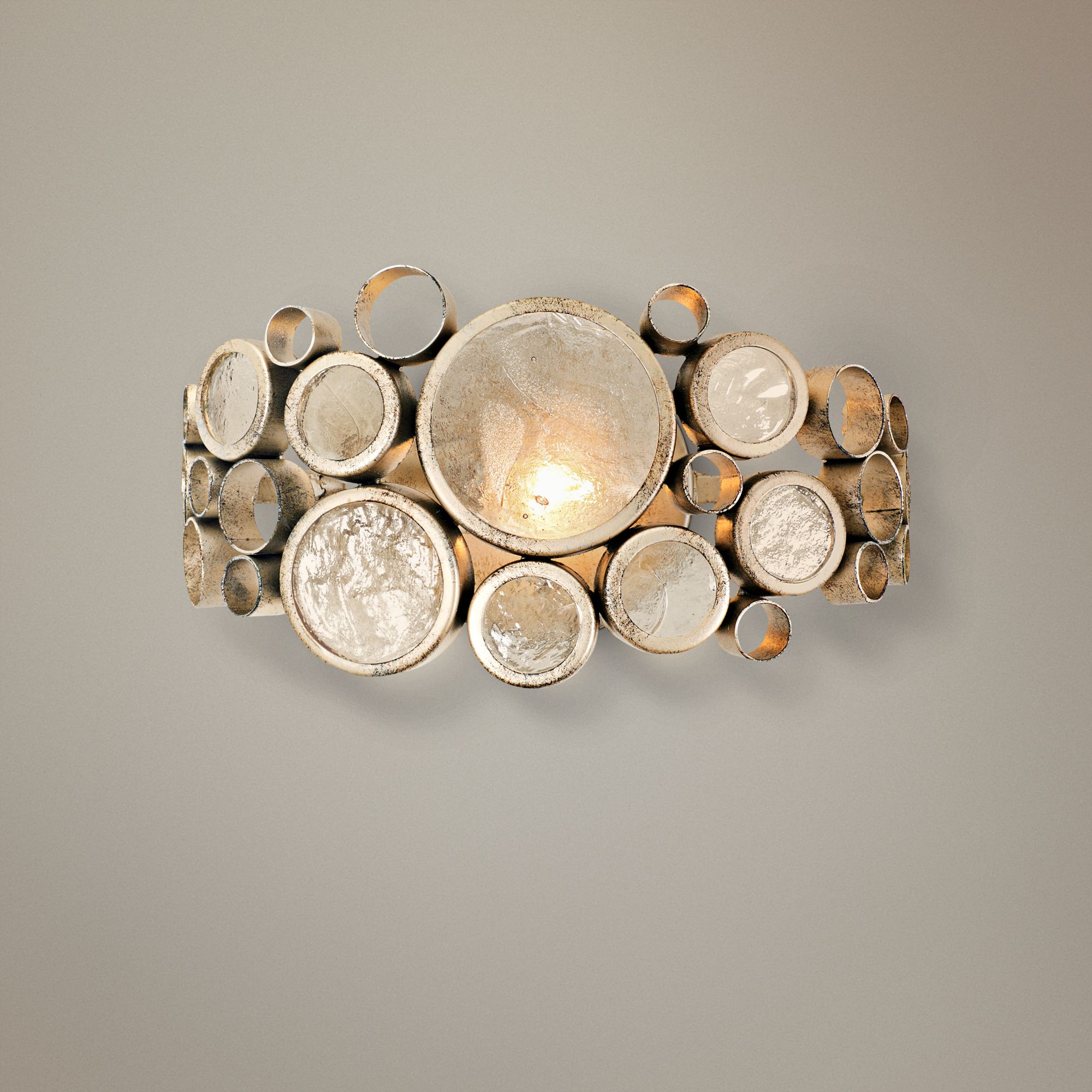 Varaluz Fascination 14" Wide Zen Gold Bath Light