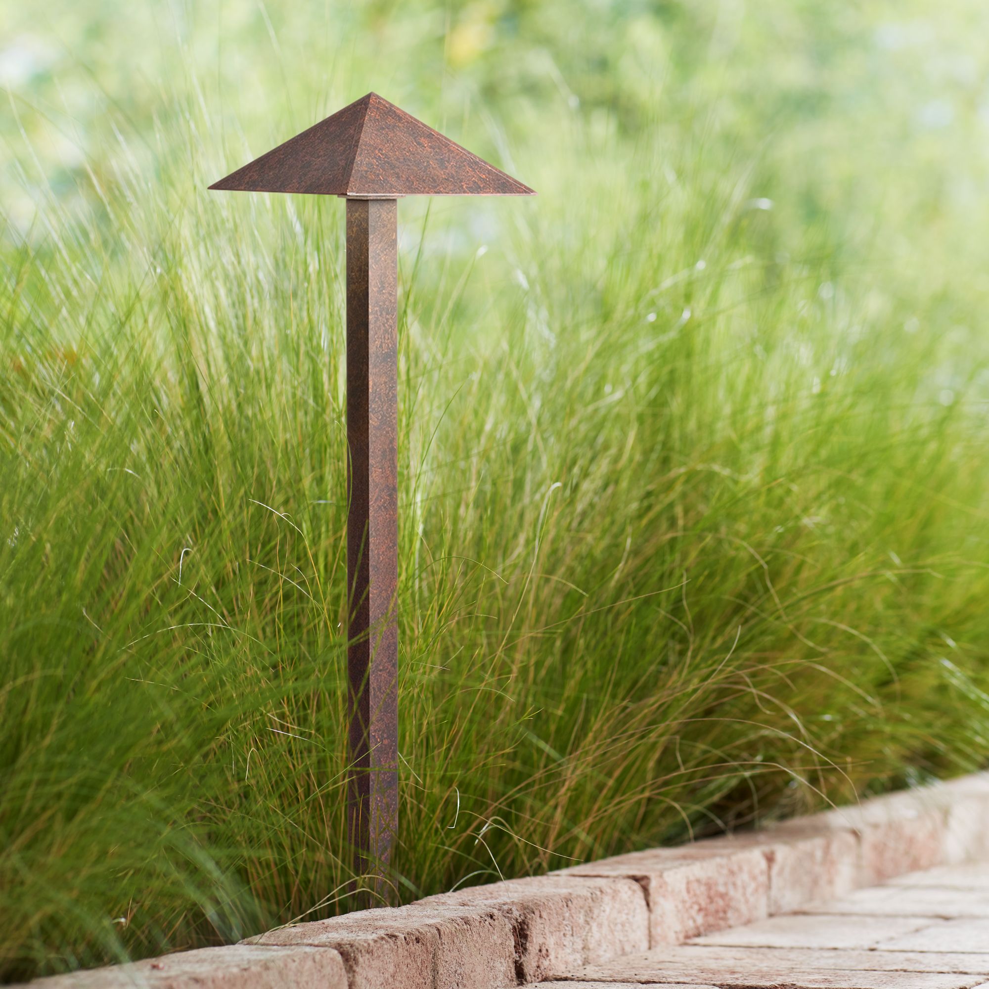 Kichler 24" High 2700K LED Bronze Pyramid Path Light