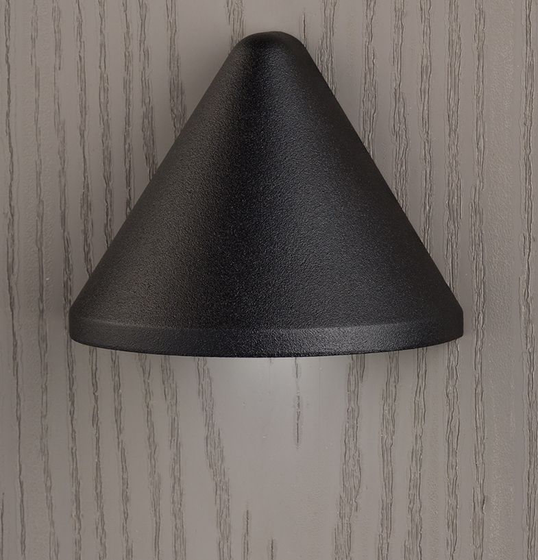 Kichler Fundamentals 3 1/4"W Black 3000K LED Deck Light