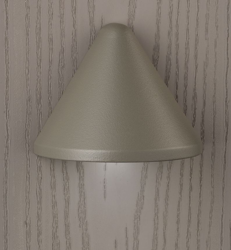 Kichler Fundamentals 3 1/4"W Gray 3000K LED Deck Light