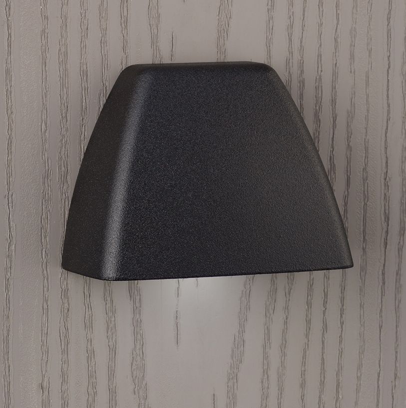 Kichler 4-Corners 3 1/4" Wide Black 3000K LED Deck Light