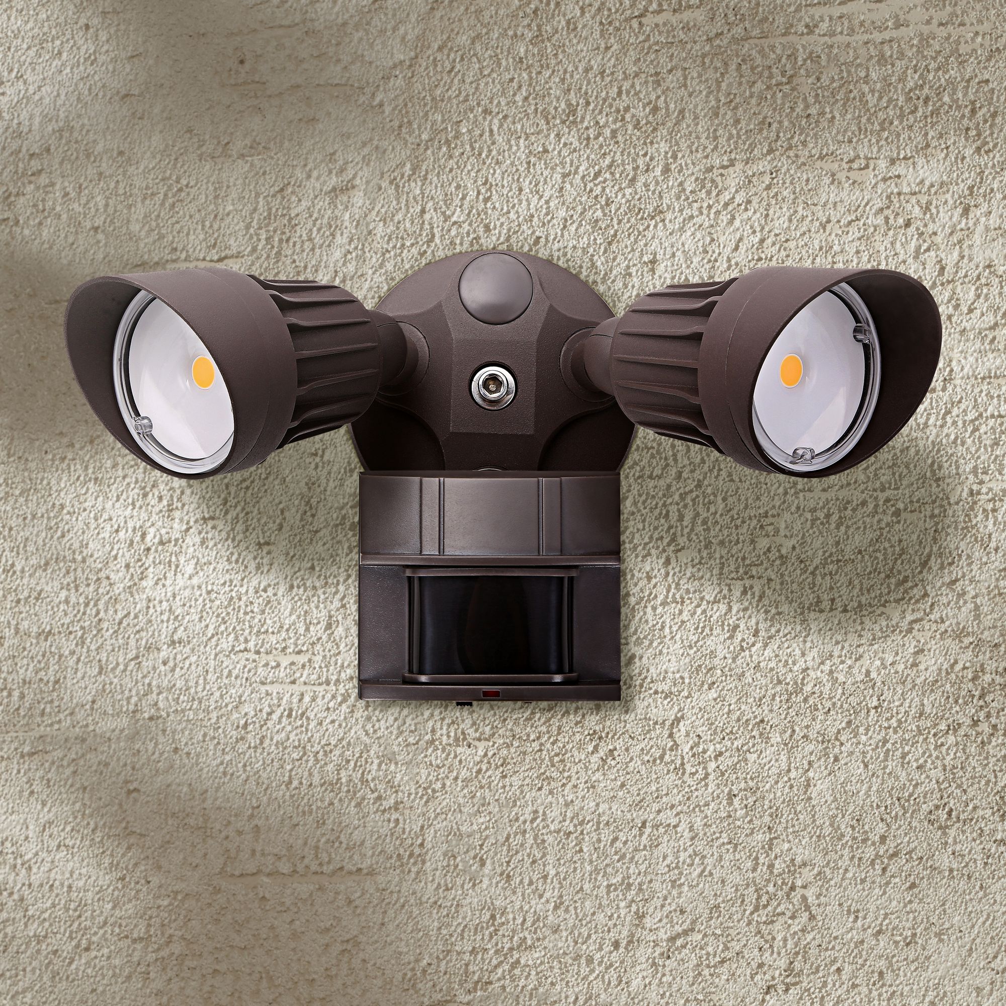 Eco Star 13W Bronze Motion Sensor LED Security Light 1G657 Lamps Plus   1G657cropped.fpx