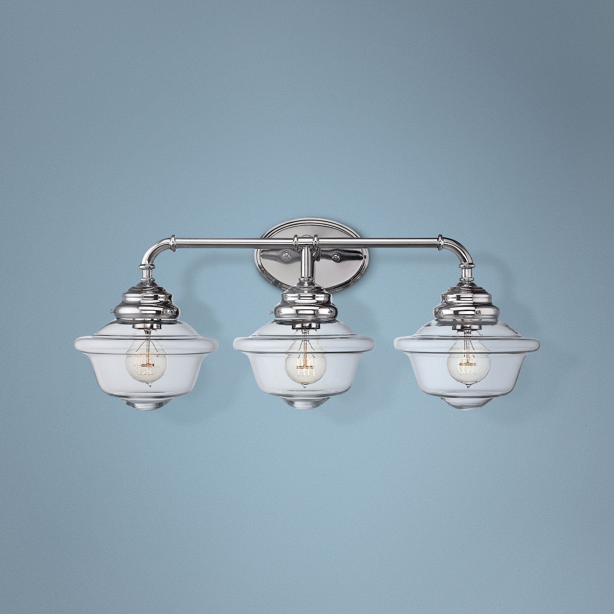 Savoy House Fairfield 26"W 3-Light Chrome Bath Light