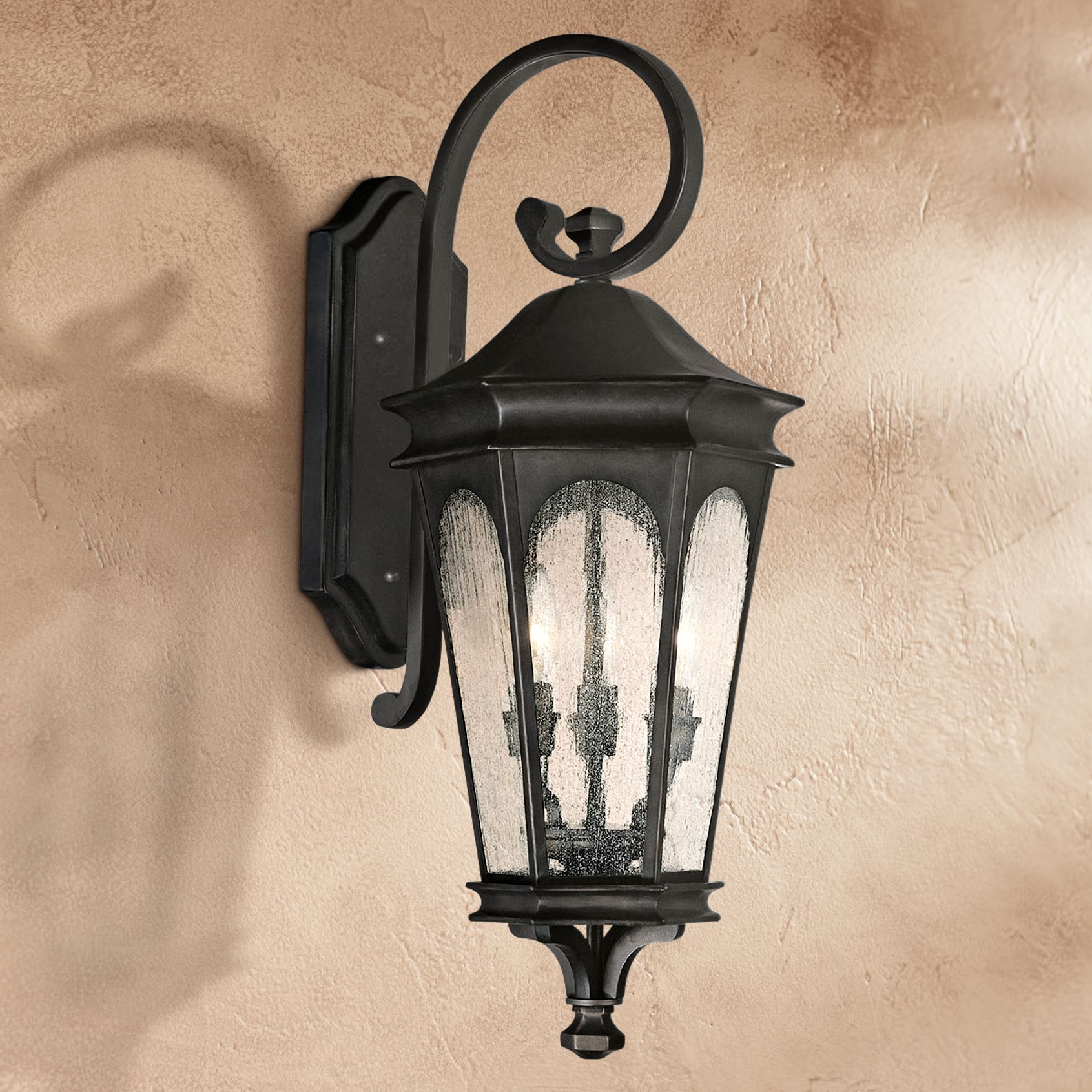 Capital Inman Park 27"H Scroll Bronze Outdoor Wall Light