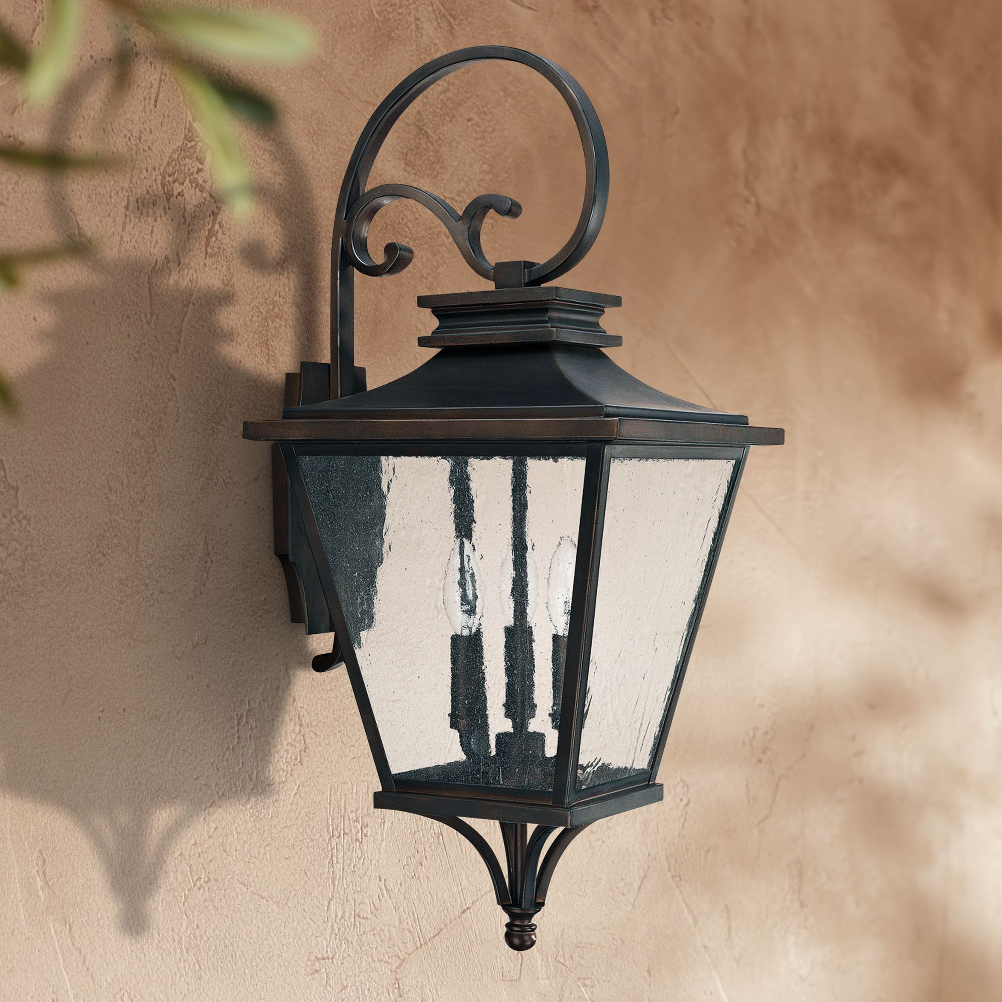 Capital Gentry 26 1/2" High Old Bronze Outdoor Wall Light