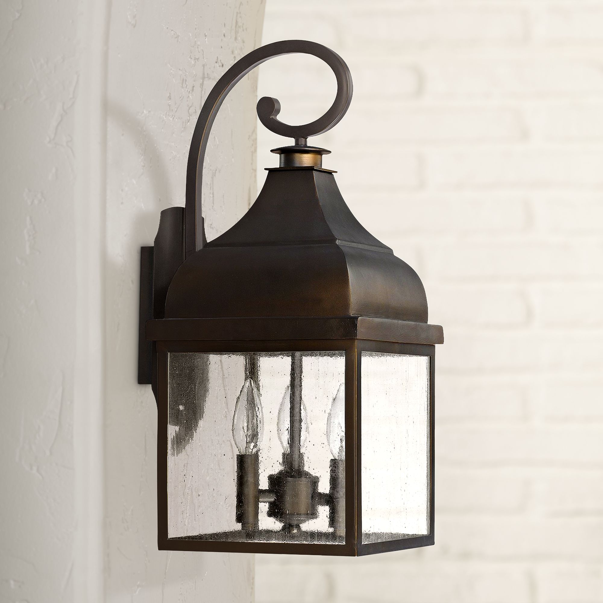 Capital Westridge 20 1/4"H Old Bronze Outdoor Wall Light
