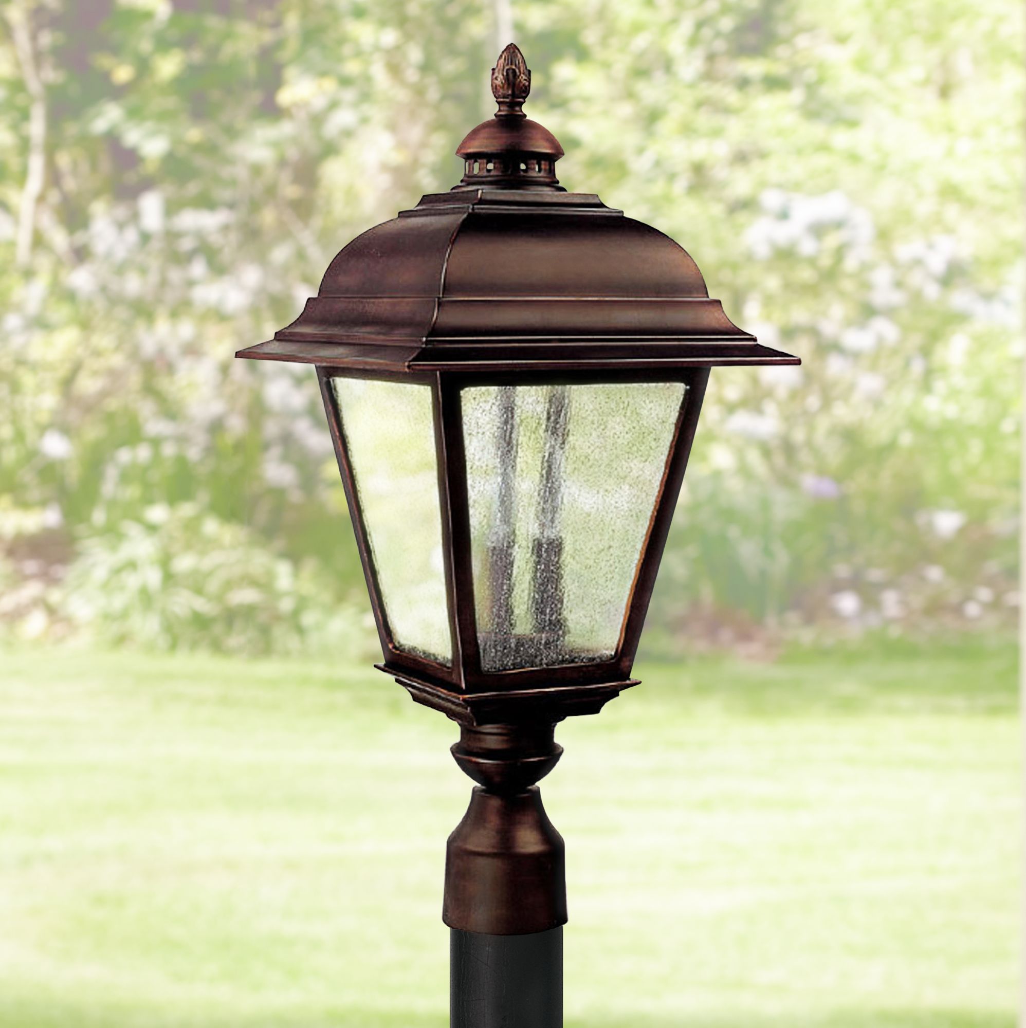 Capital Brookwood 24" High Old Bronze Outdoor Post Light