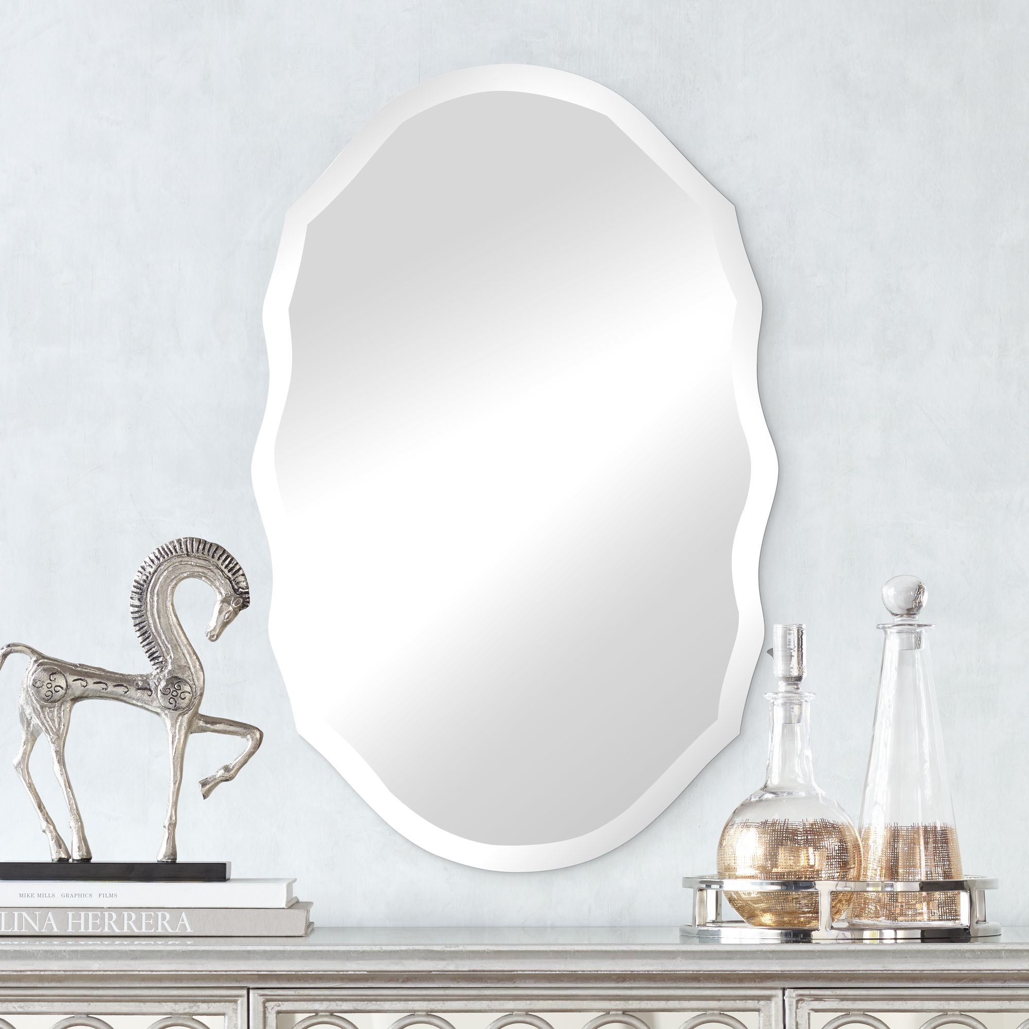 Isabella 19 1/2" x 29 Beveled Wall Mirror