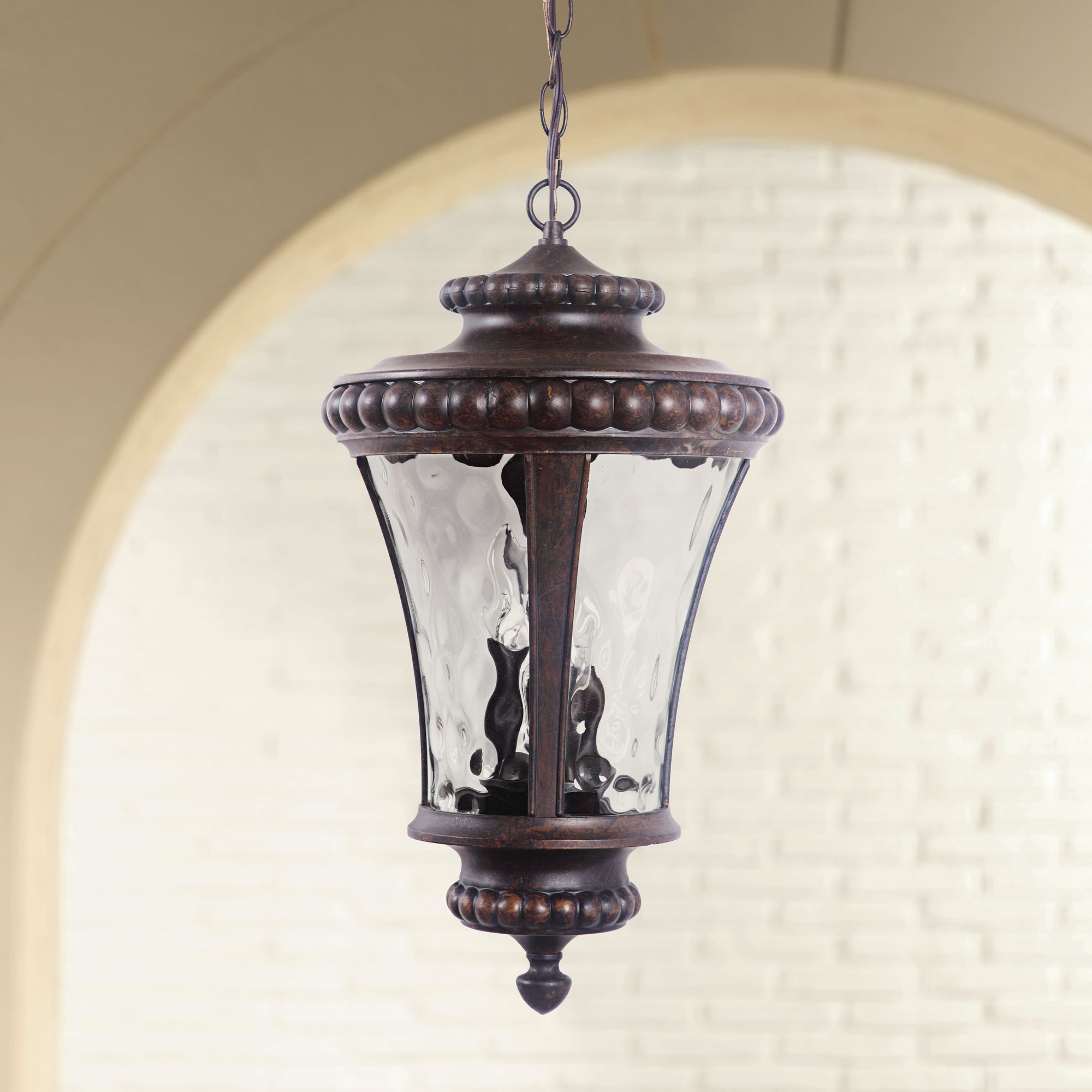 Prescott 21 3/4"H Bronze Outdoor Hanging Light