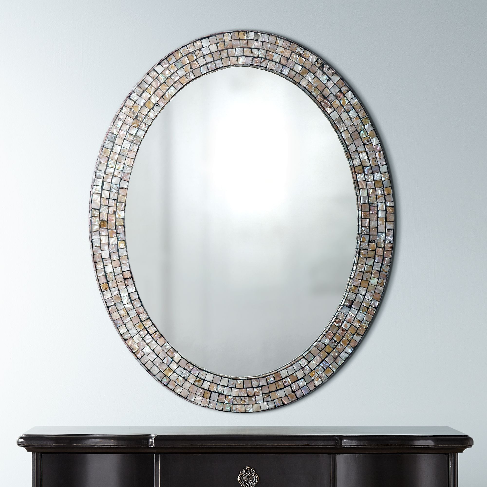 mosaic wall mirror