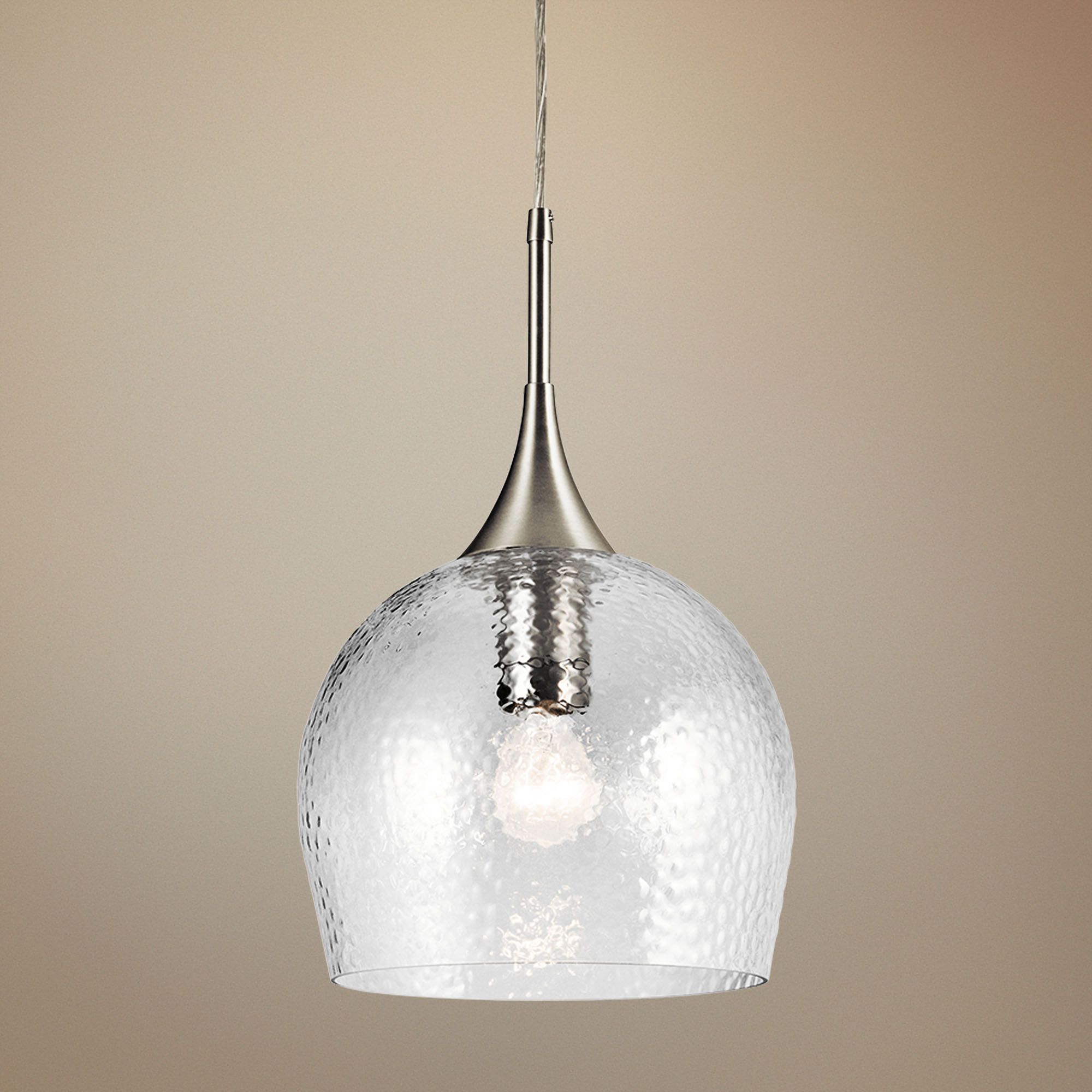 Kichler Sloane 10 1/2" Wide Brushed Nickel Mini Pendant