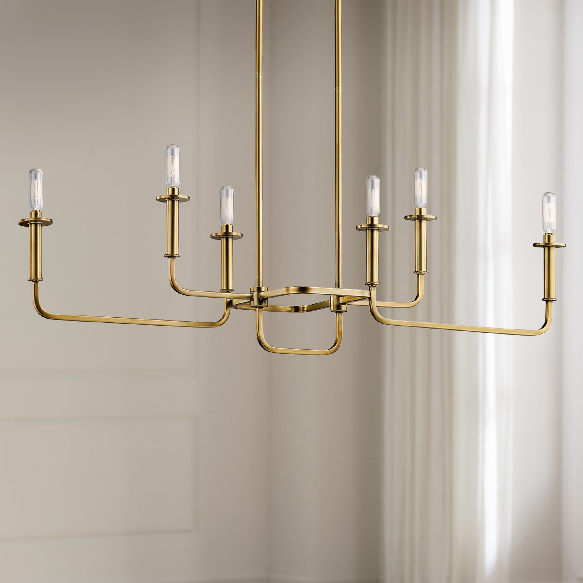 kichler modern chandelier