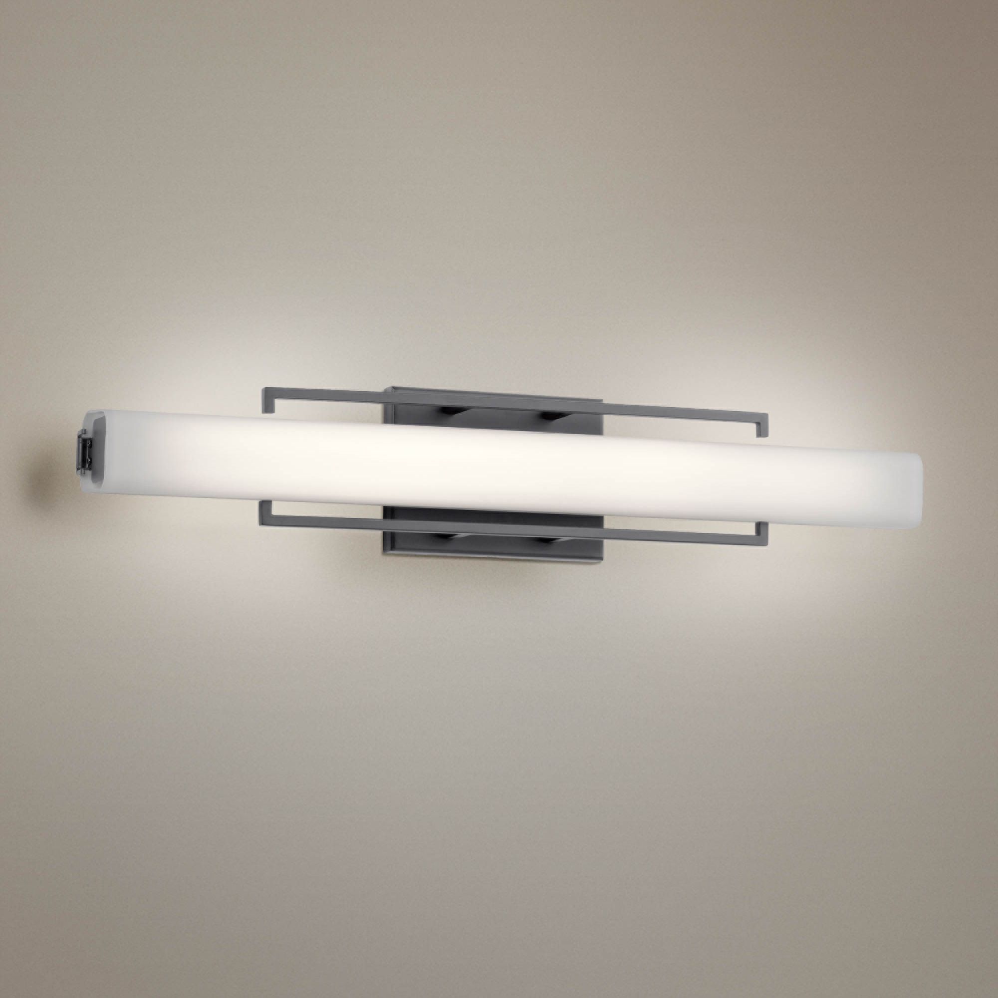 Elan Perov Bronze 25 1/4" Wide Linear LED Bath Light