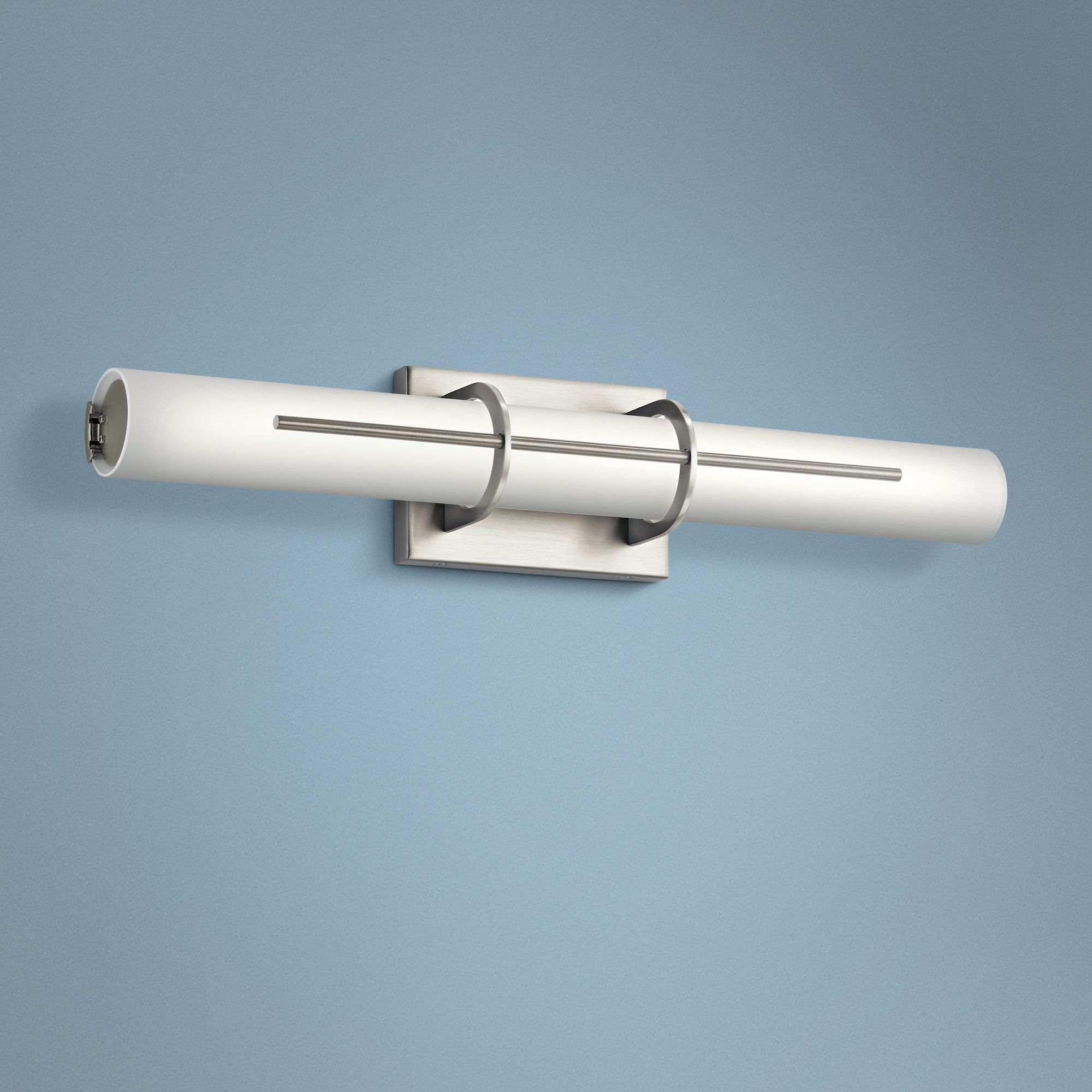 Elan Traverso Brushed Nickel 22" Wide LED Bath Light