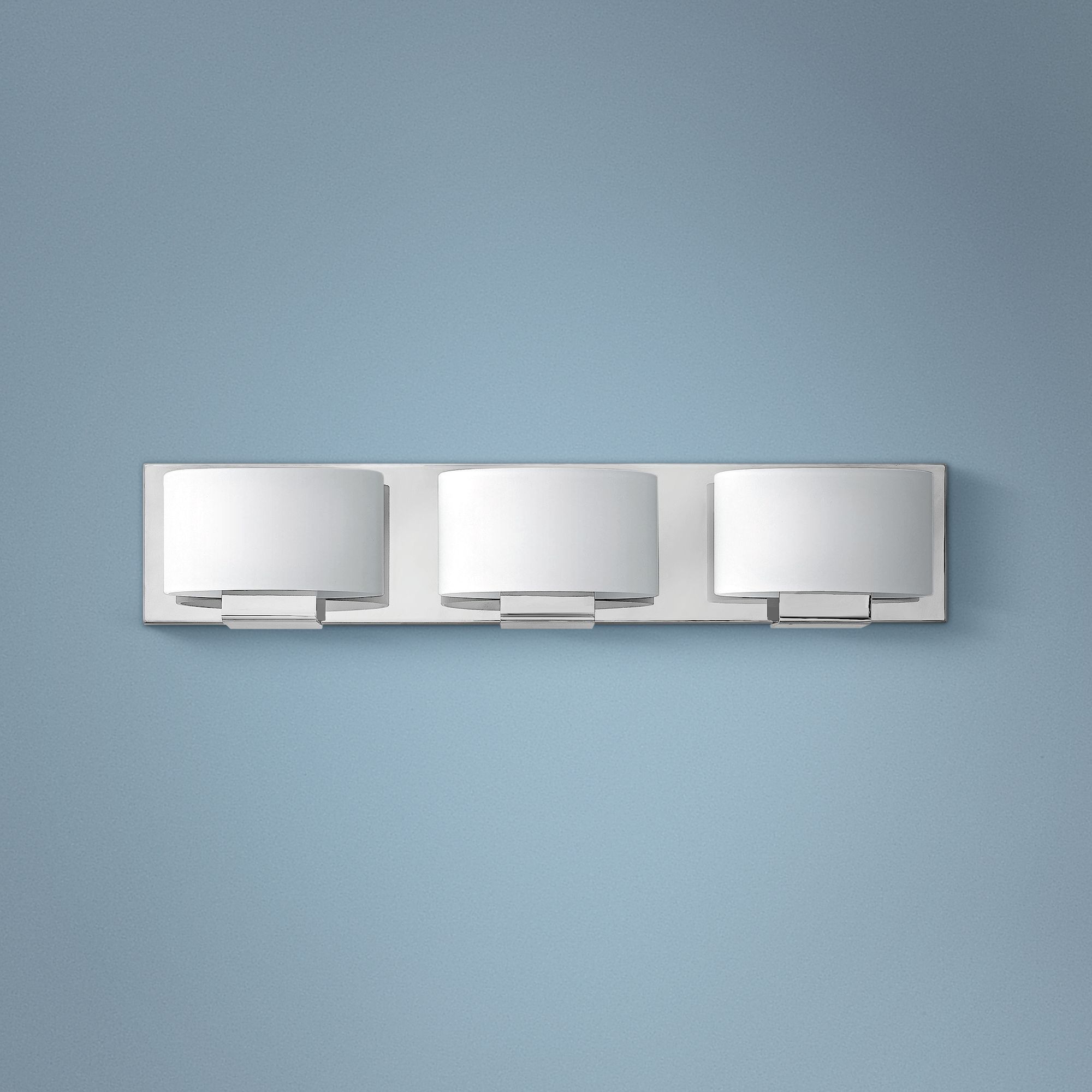 Hinkley Mila 24" Wide Chrome 3-Light LED Bath Light
