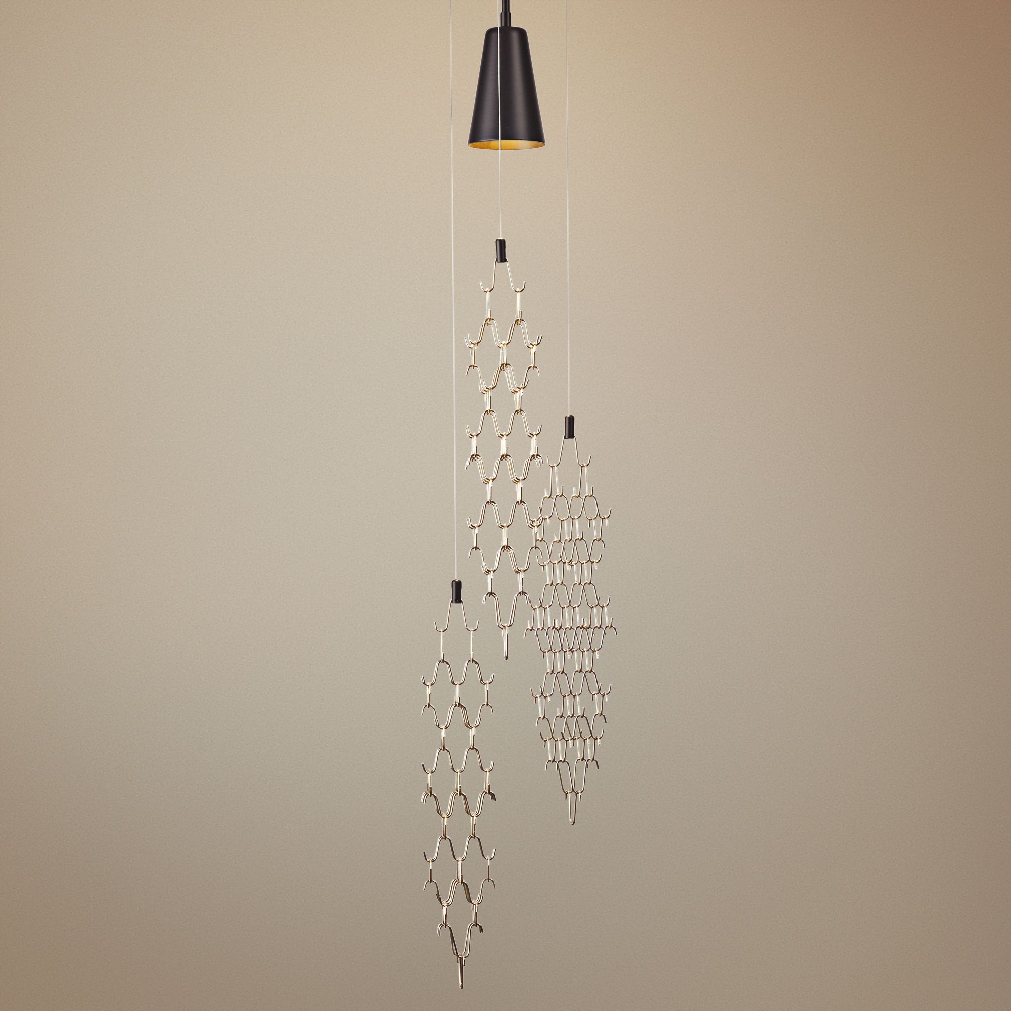 Synchronicity Marrakesh 10 3/4" Wide Black Mini Pendant