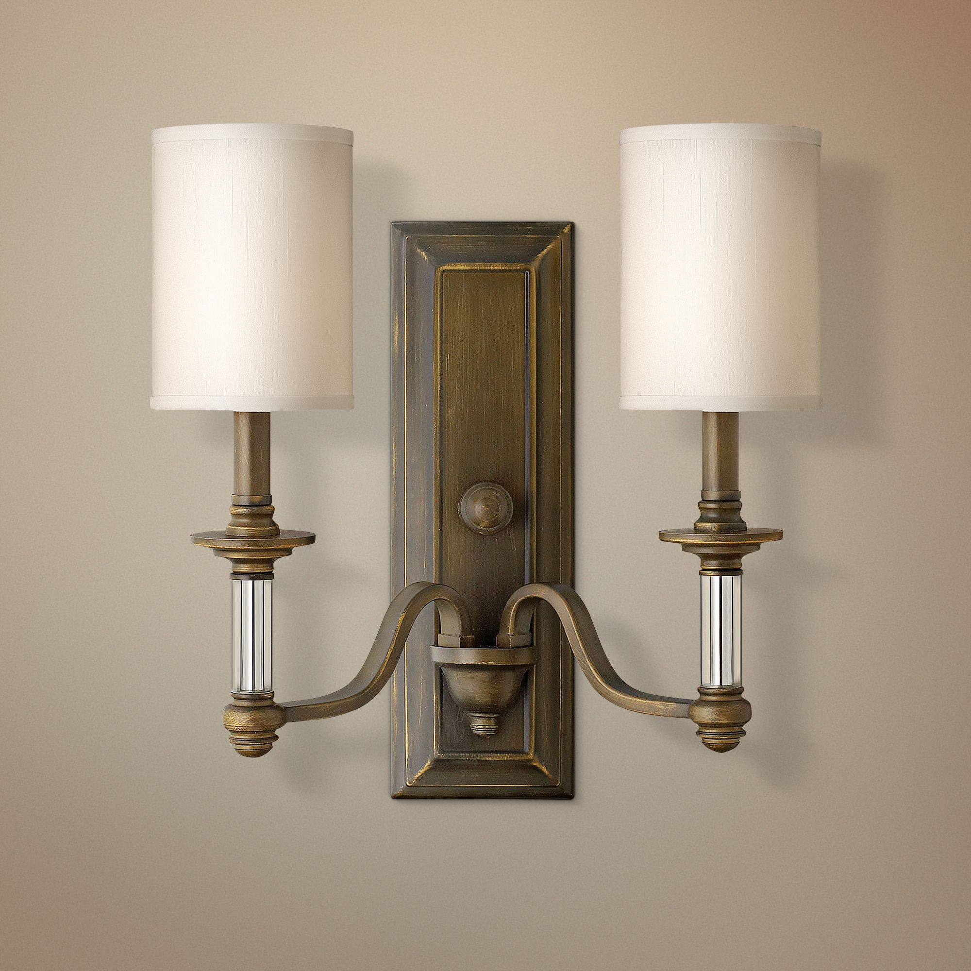 Hinkley Sussex 15 3/4" High English Bronze Wall Sconce