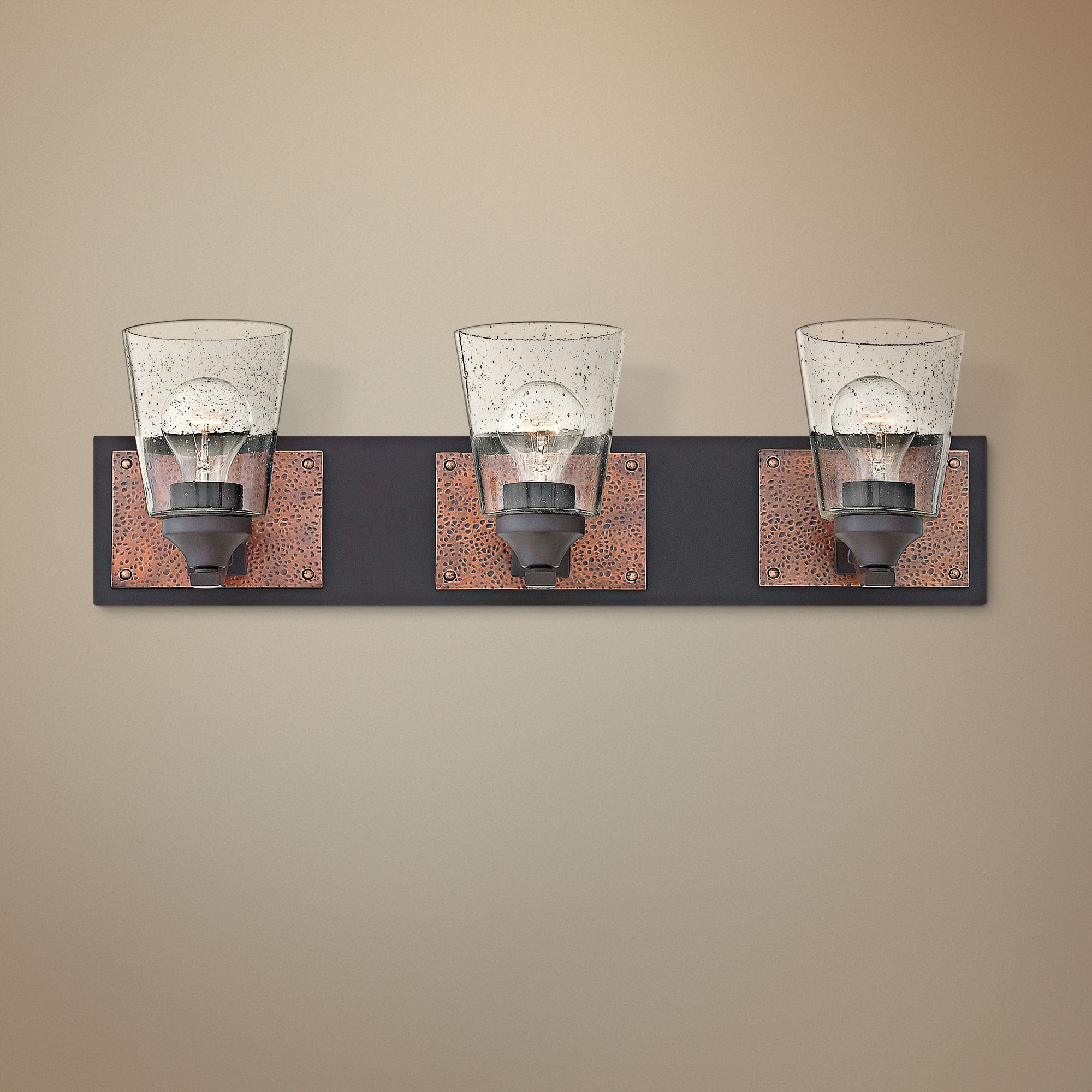 Hinkley Jackson 24" Wide Buckeye Bronze 3-Light Bath Light