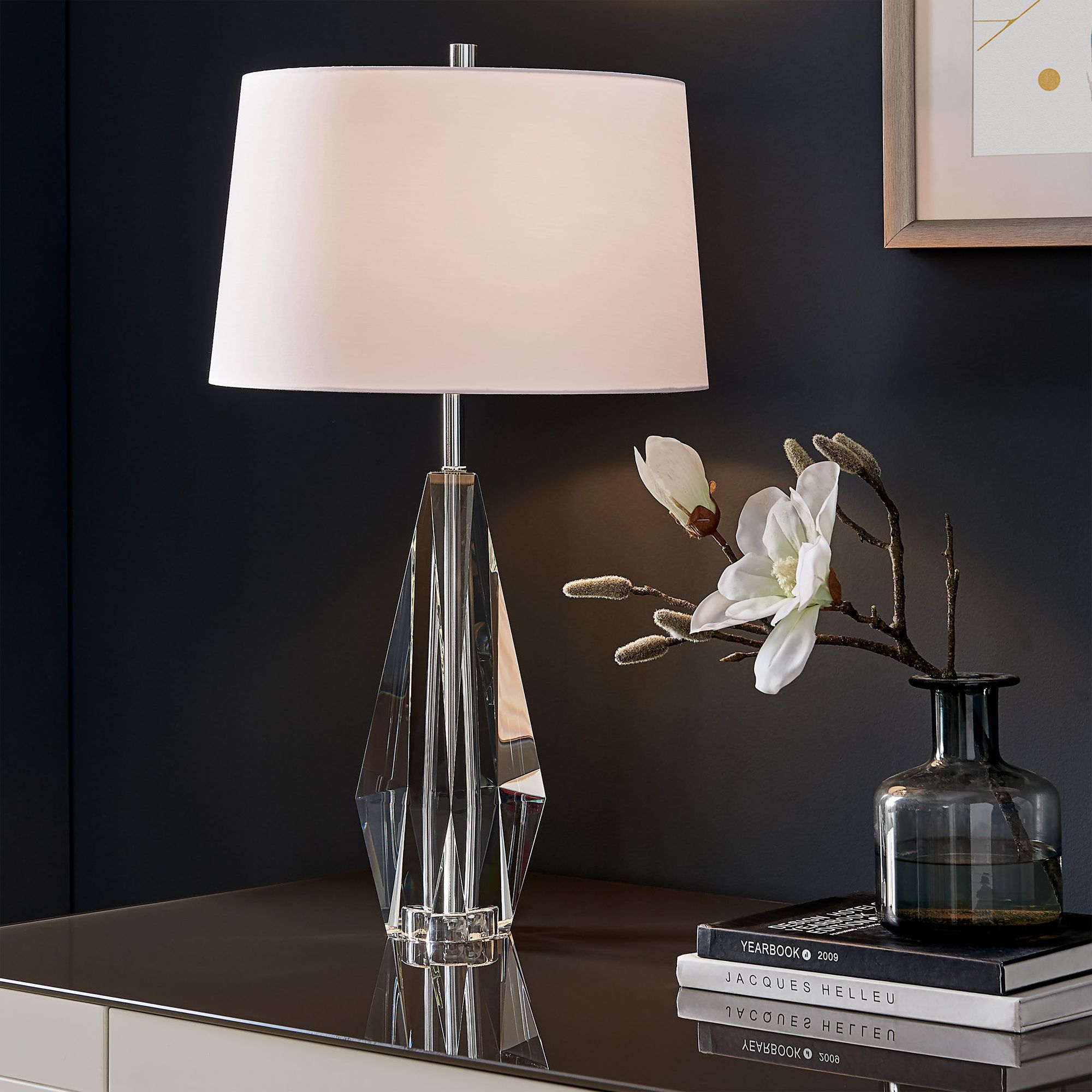 Lite Source Callum Clear Crystal Table Lamp 222D0 Lamps Plus