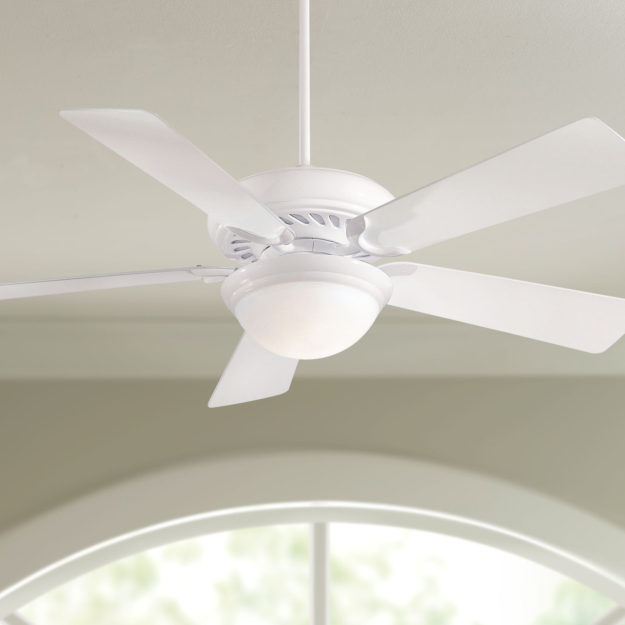 52" Minka Aire Supra White LED Ceiling Fan