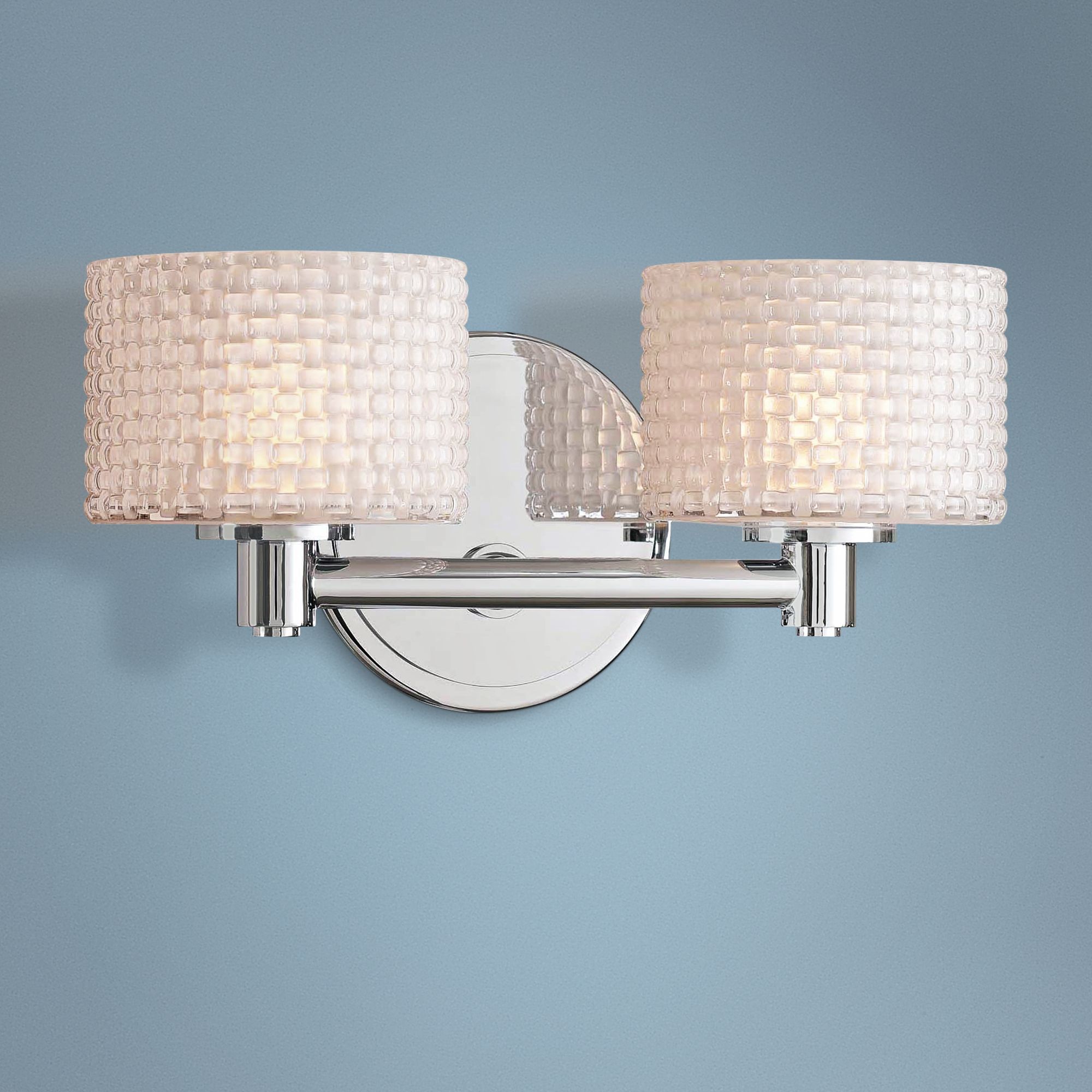 Willow 6" High Chrome 2-LED Wall Sconce