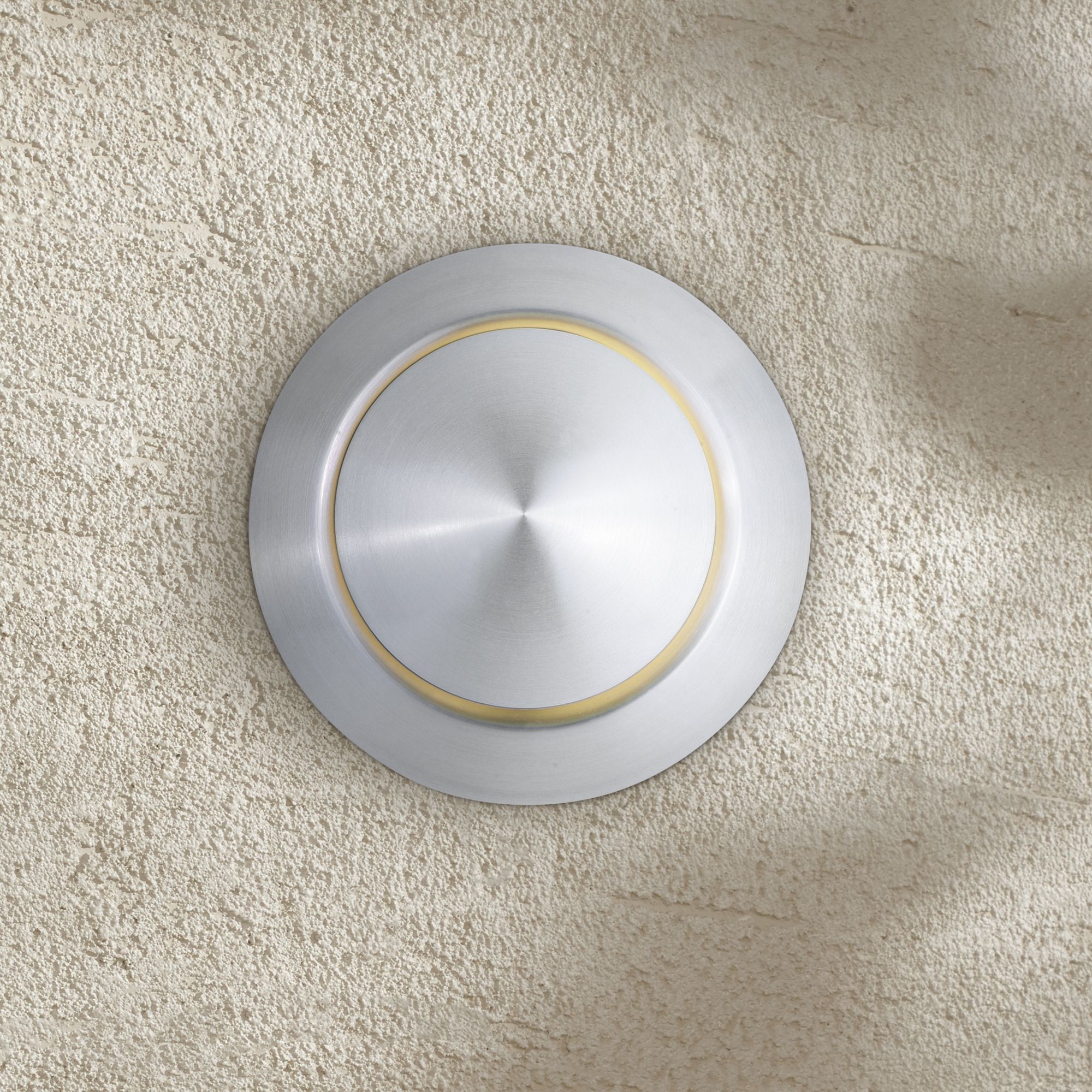 Alumilux AL 6 1/4"H Satin Aluminum LED Outdoor Wall Light